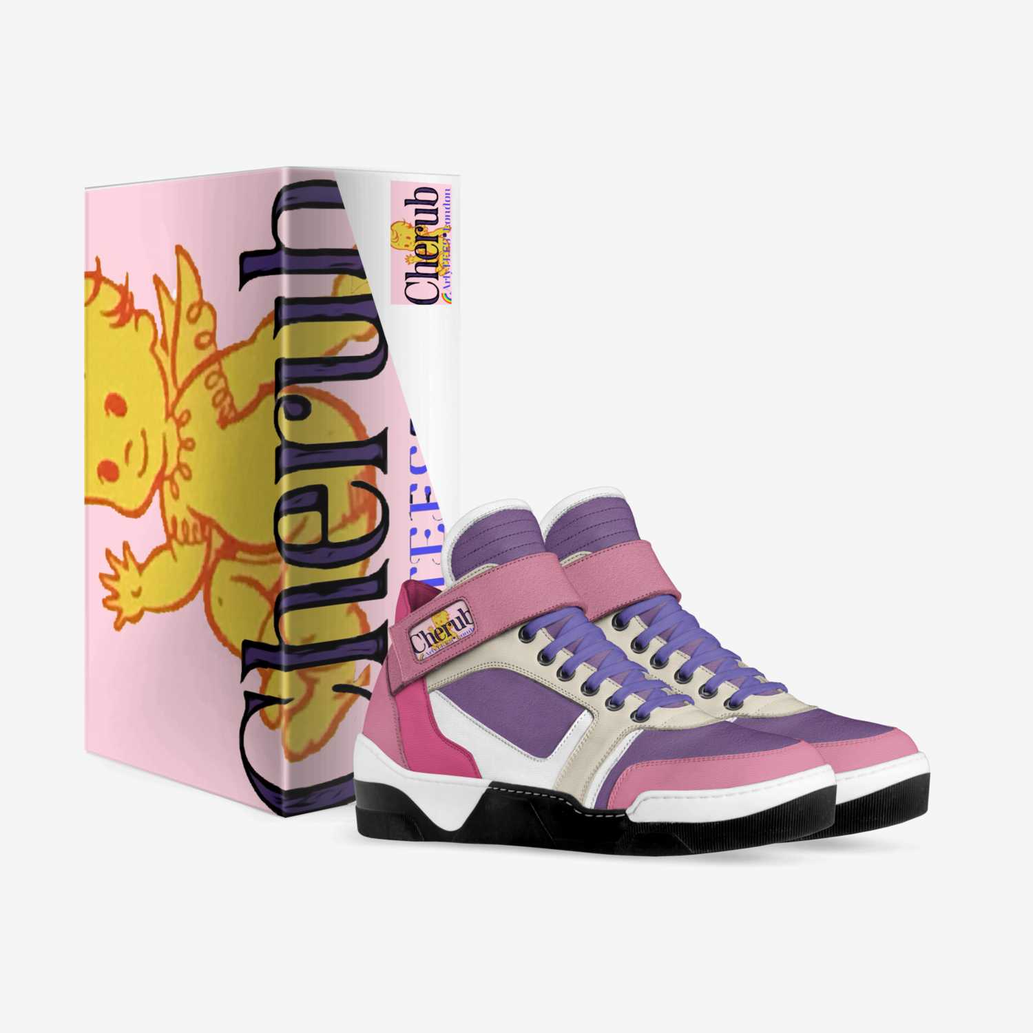 Cherub - Heavenly  custom made in Italy shoes by Clare Johnston | Box view