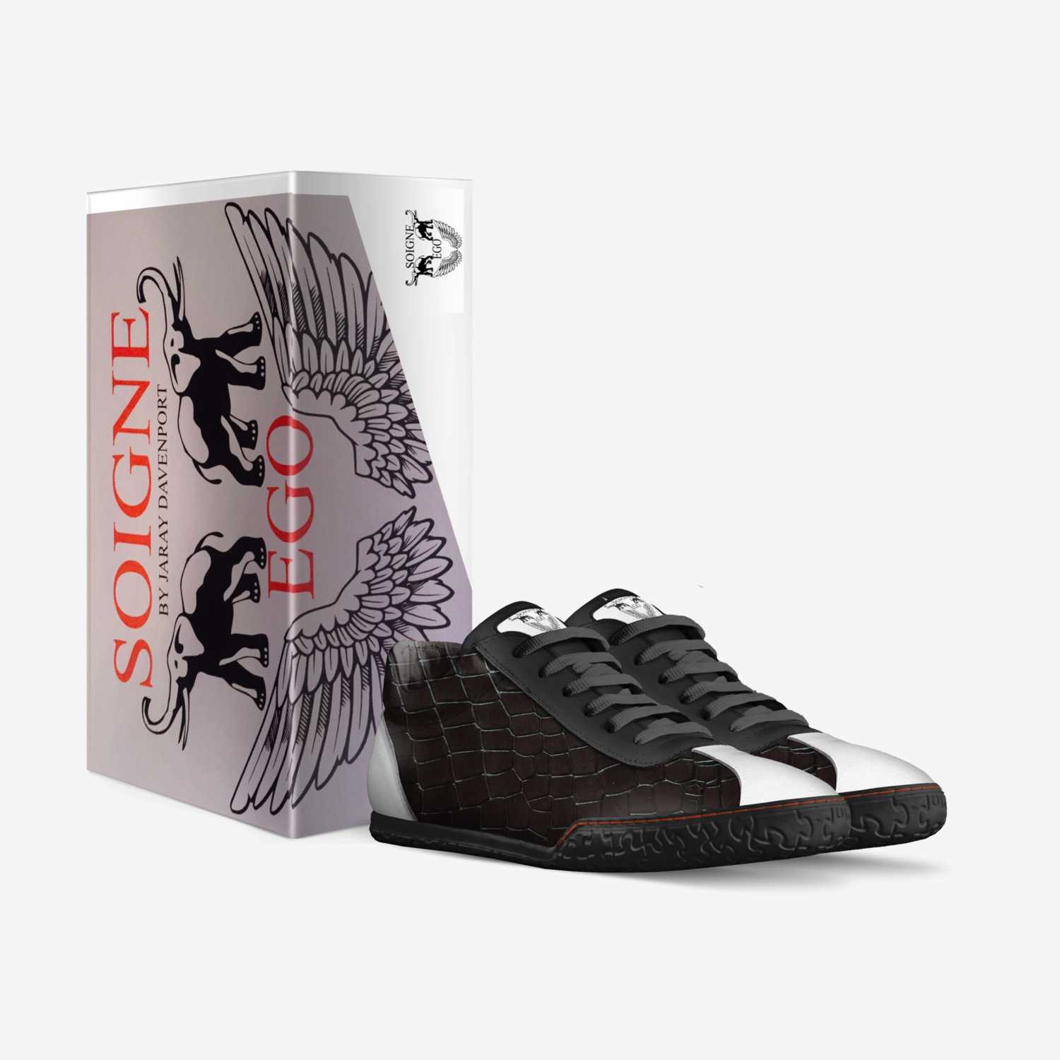 Soigne Ego custom made in Italy shoes by Jaray Davenport | Box view