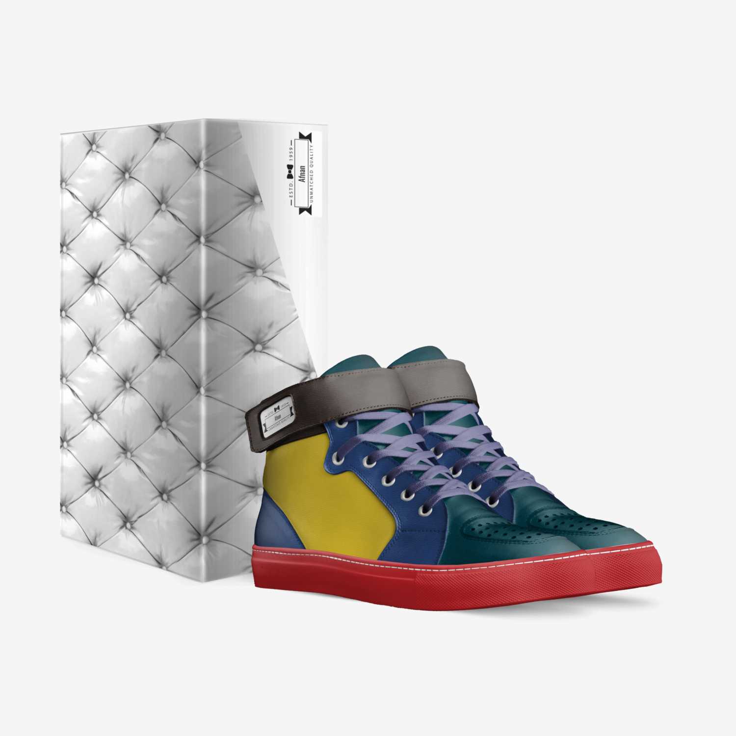 Kztk custom made in Italy shoes by Adnan Sheikh | Box view