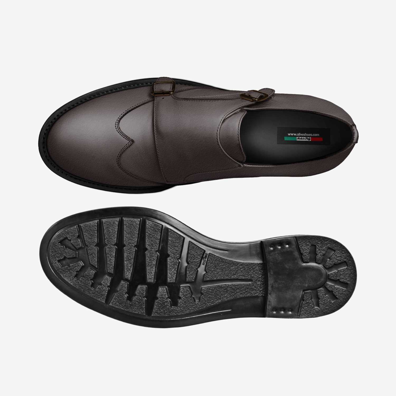 Monarch custom made in Italy shoes by David | Top view