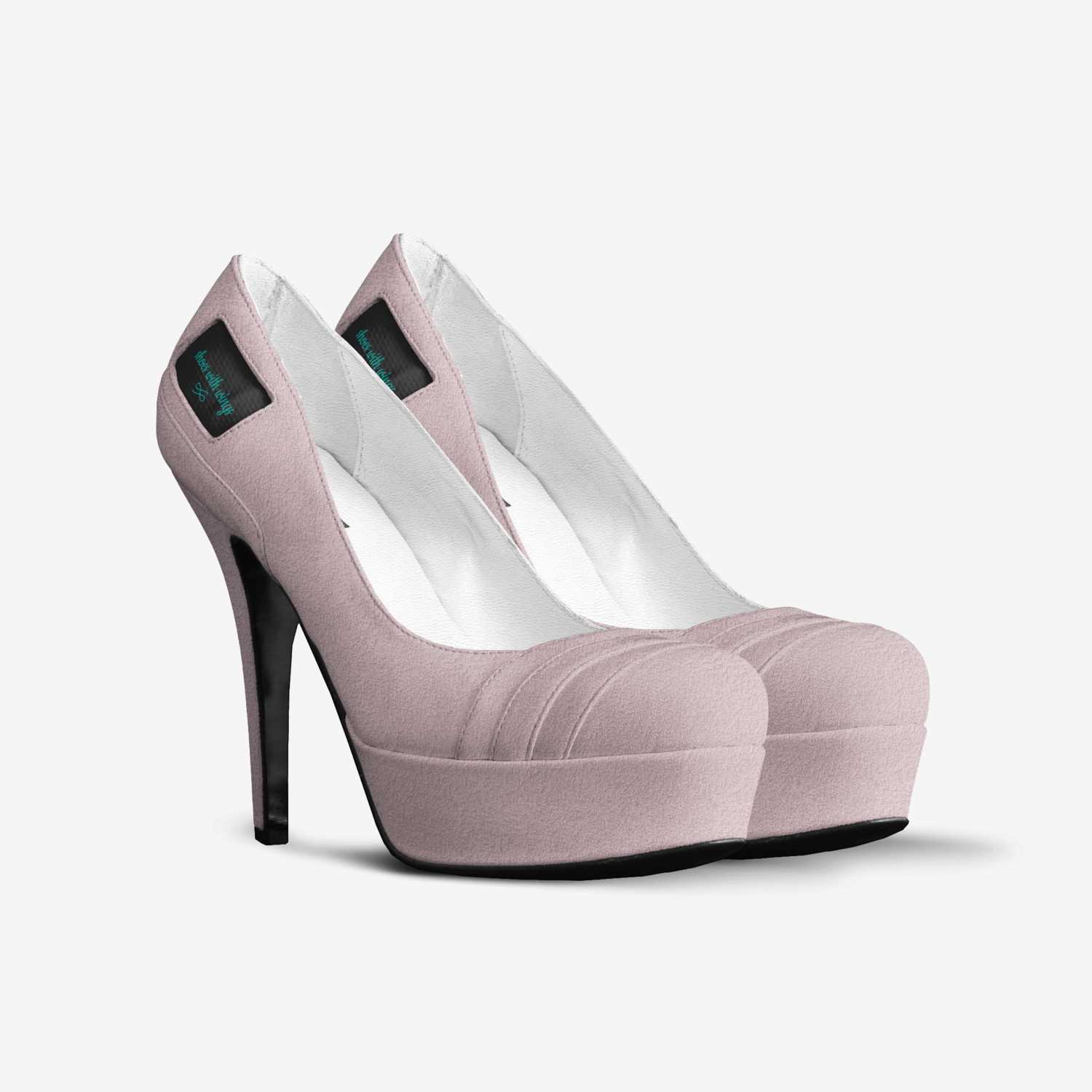 shoes with wings custom made in Italy shoes by Aji Jones | Double view