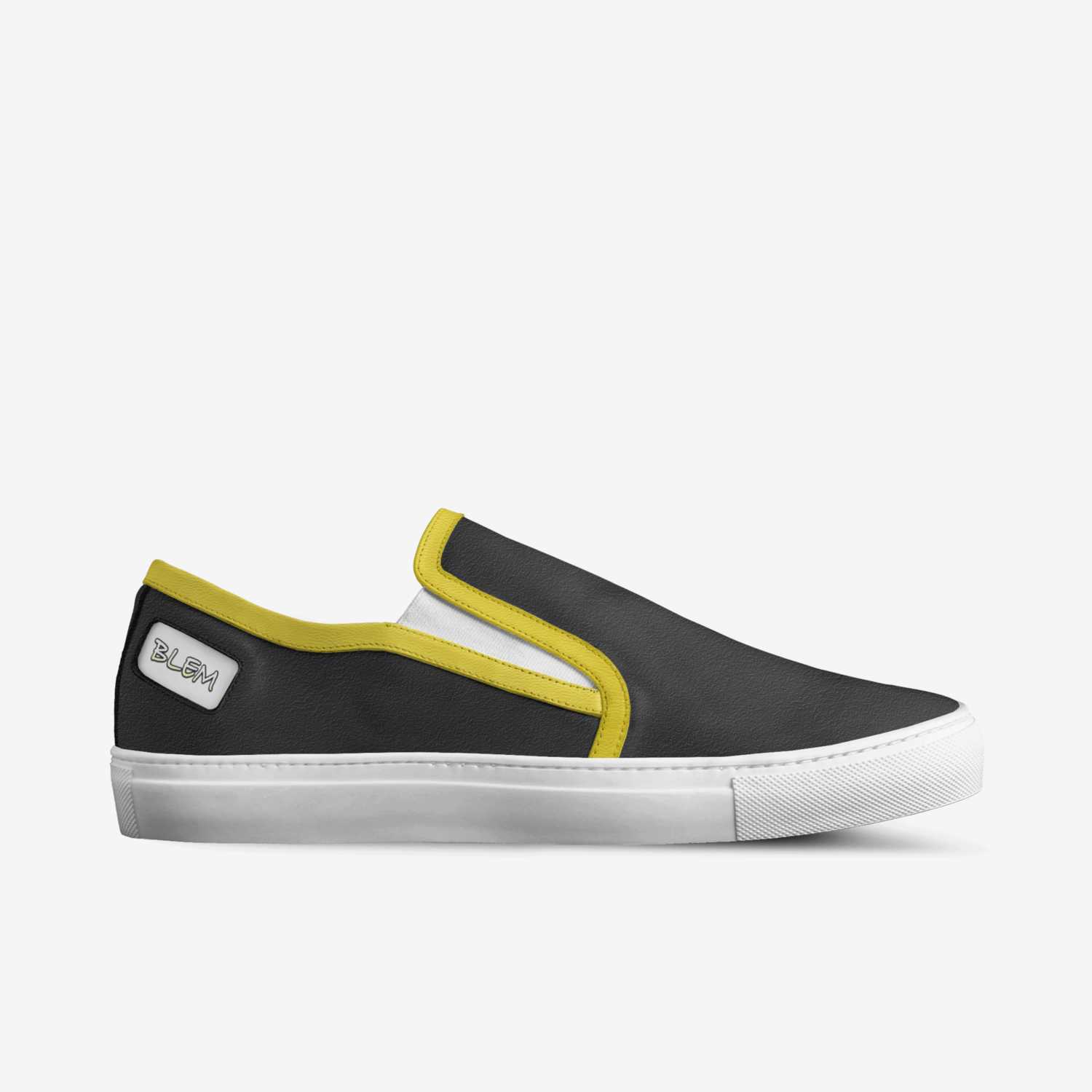 Zipp custom made in Italy shoes by Rachael | Side view