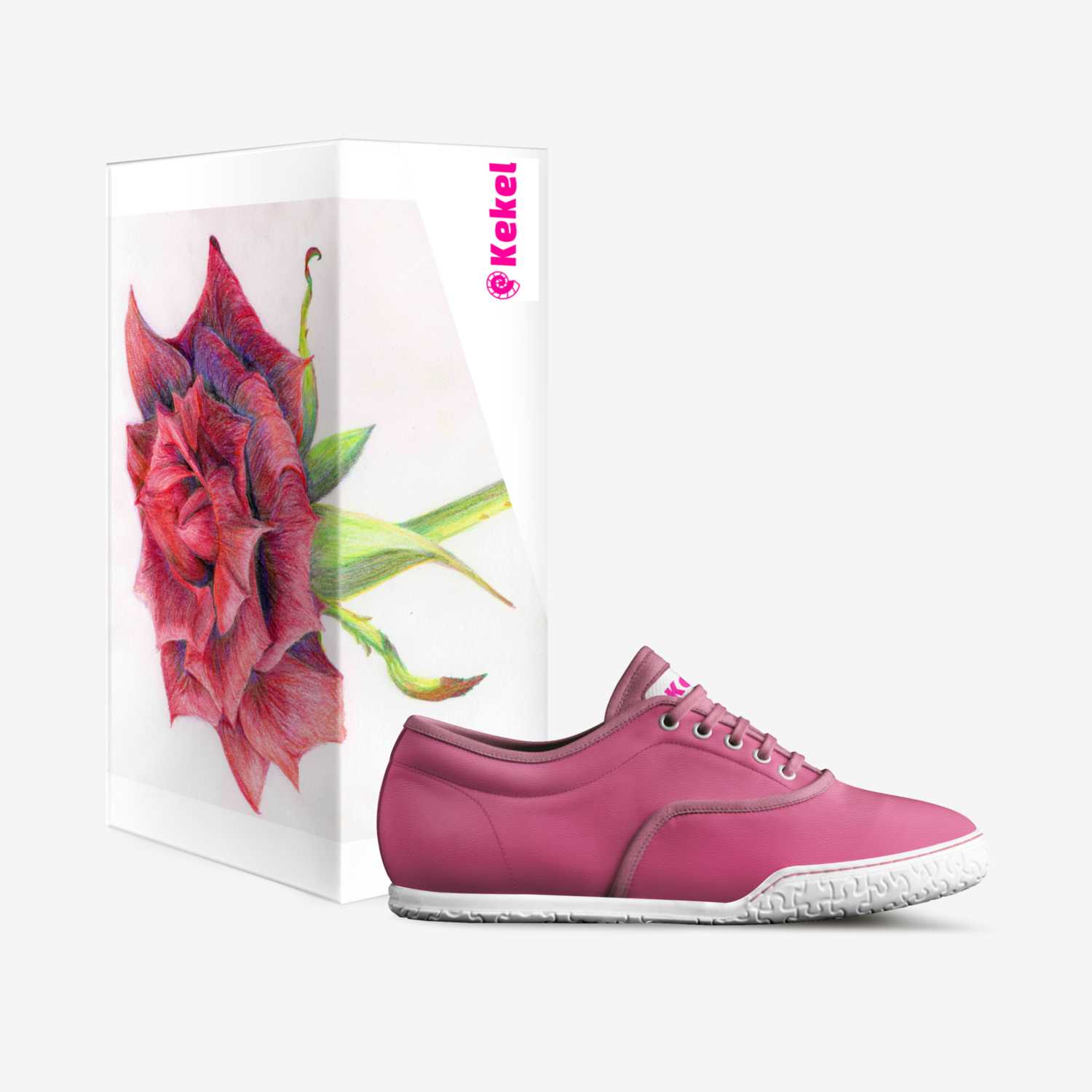 Kekel custom made in Italy shoes by Kerry Ann Lambie | Box view