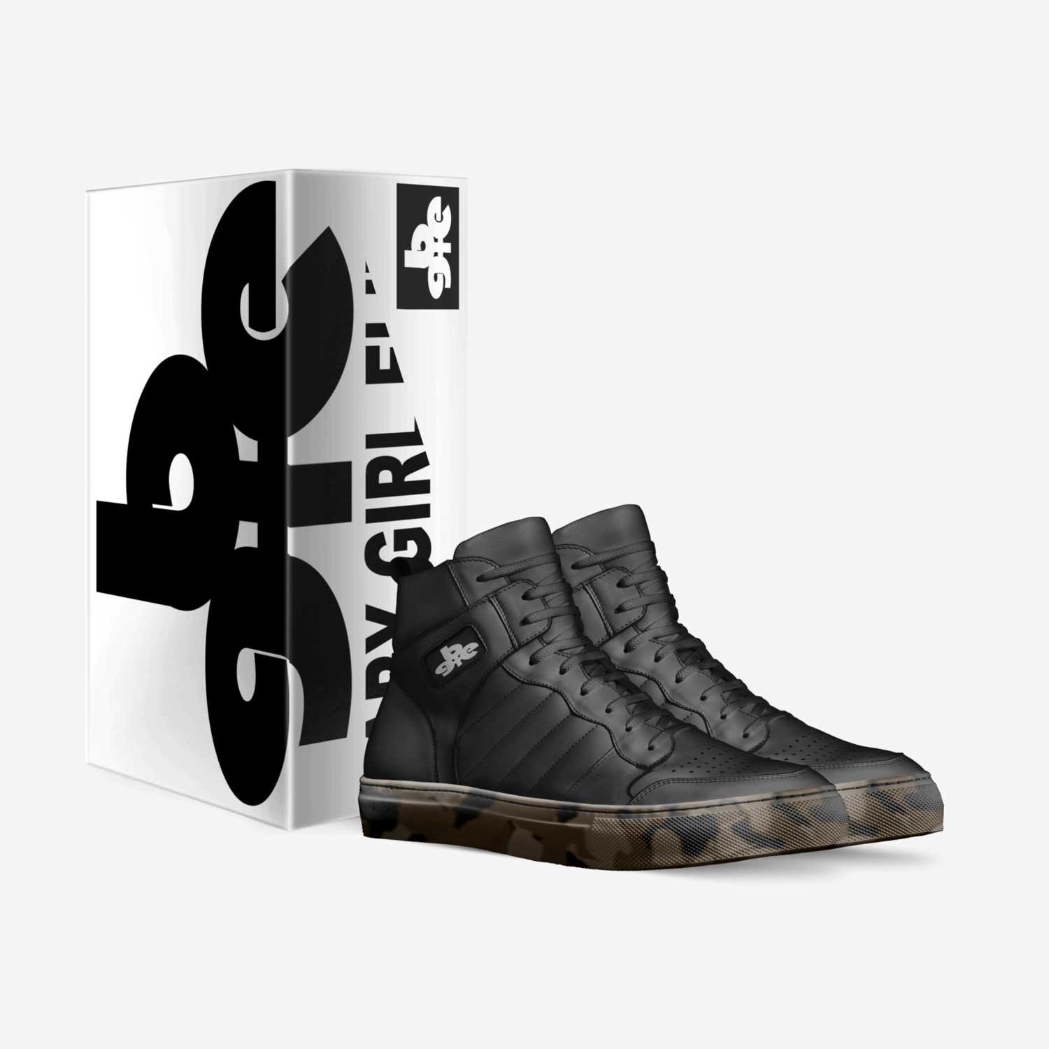 Blaq SJ1 Cam Salto custom made in Italy shoes by Baby-girl Elite | Box view