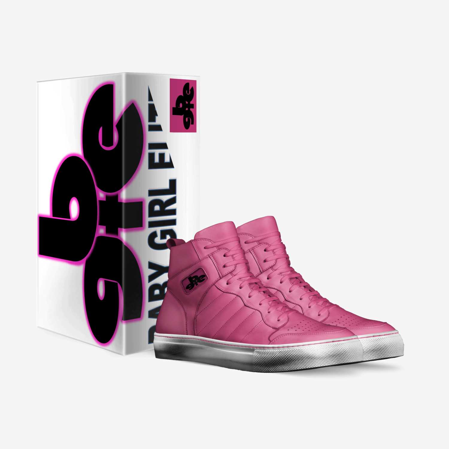 Pink SJ1 Salto custom made in Italy shoes by Baby-girl Elite | Box view