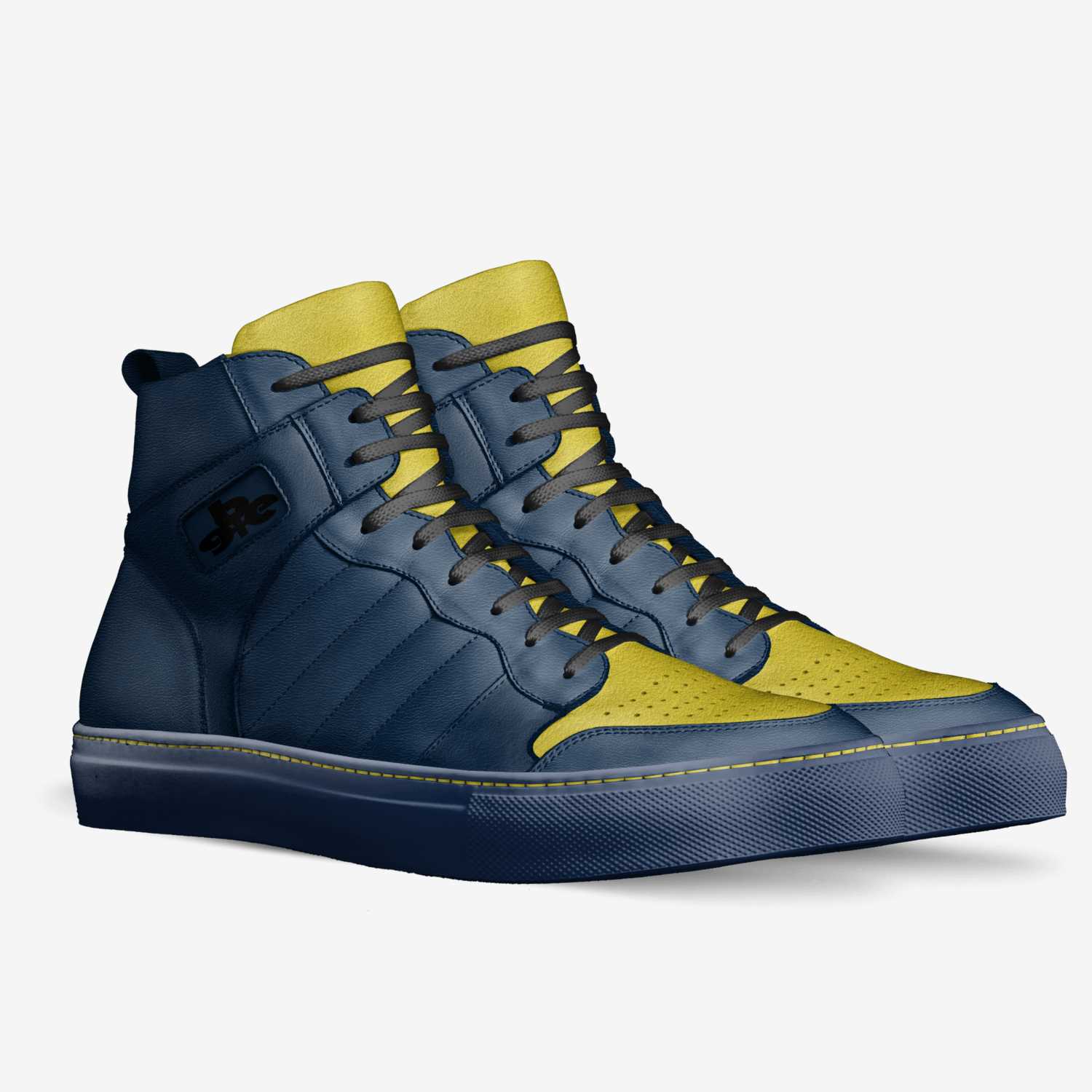Navy Yarden Salto custom made in Italy shoes by Being Great Every Day | Double view