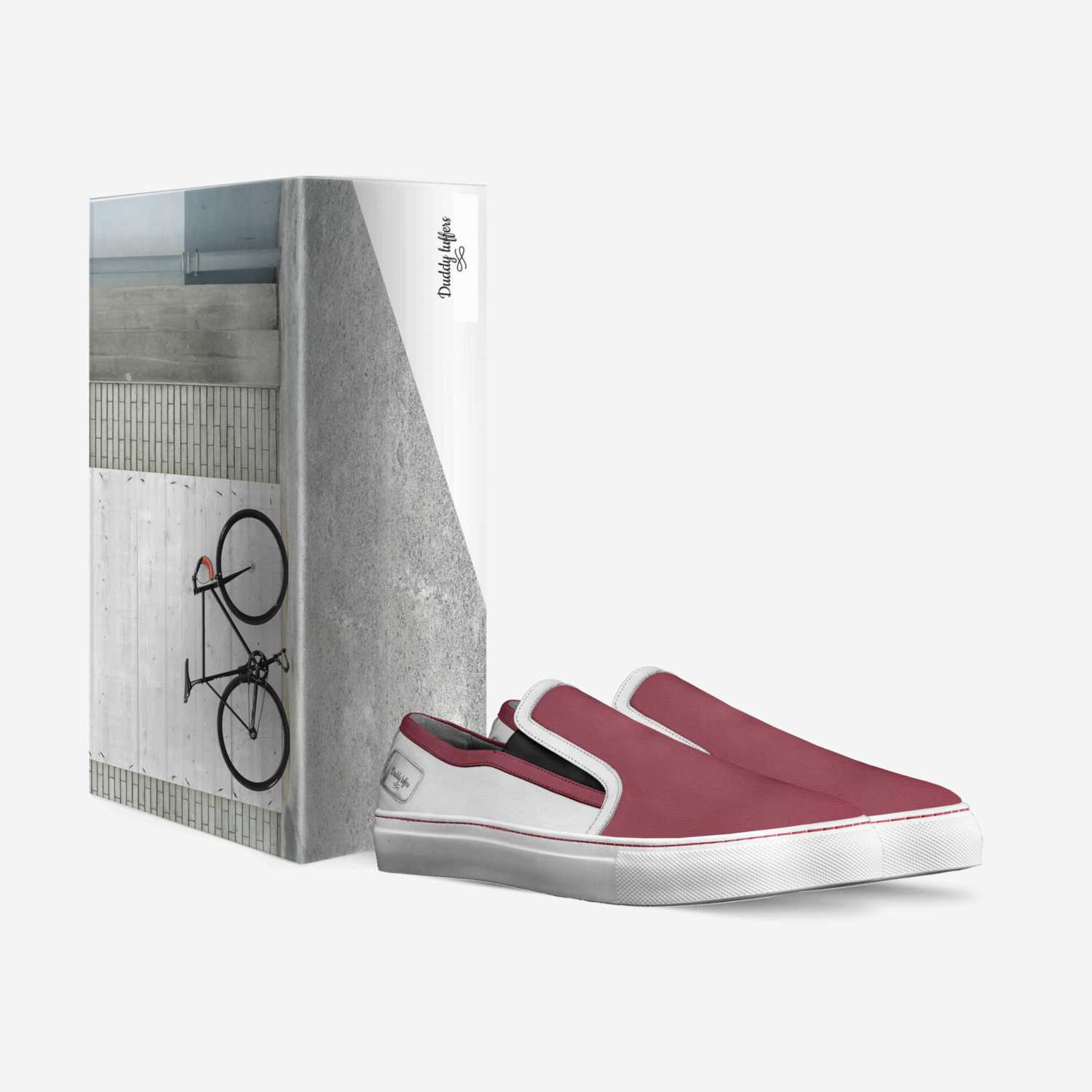 Duddy luffers custom made in Italy shoes by Ashley Ash | Box view
