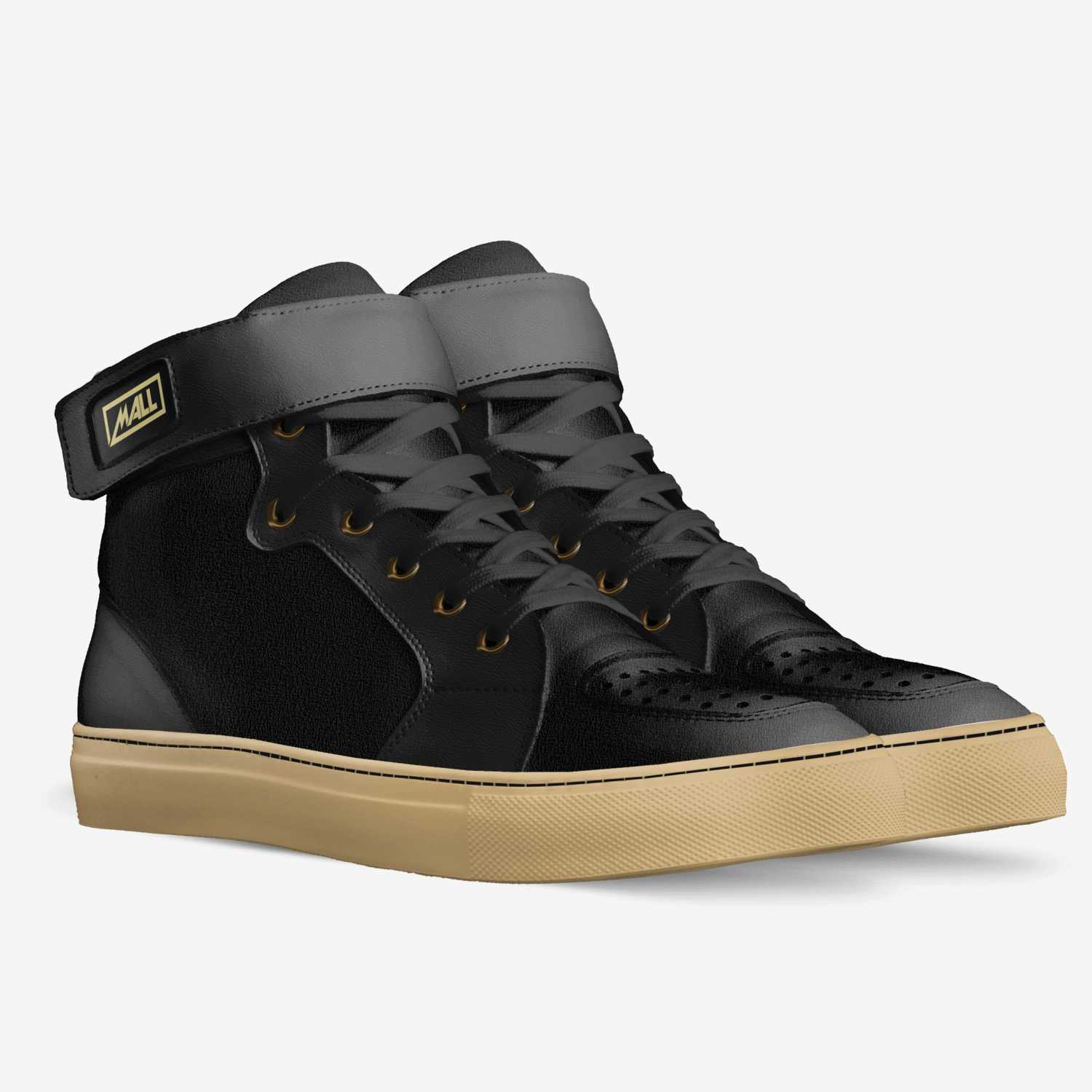 Just Mall custom made in Italy shoes by Jamal Foster | Double view
