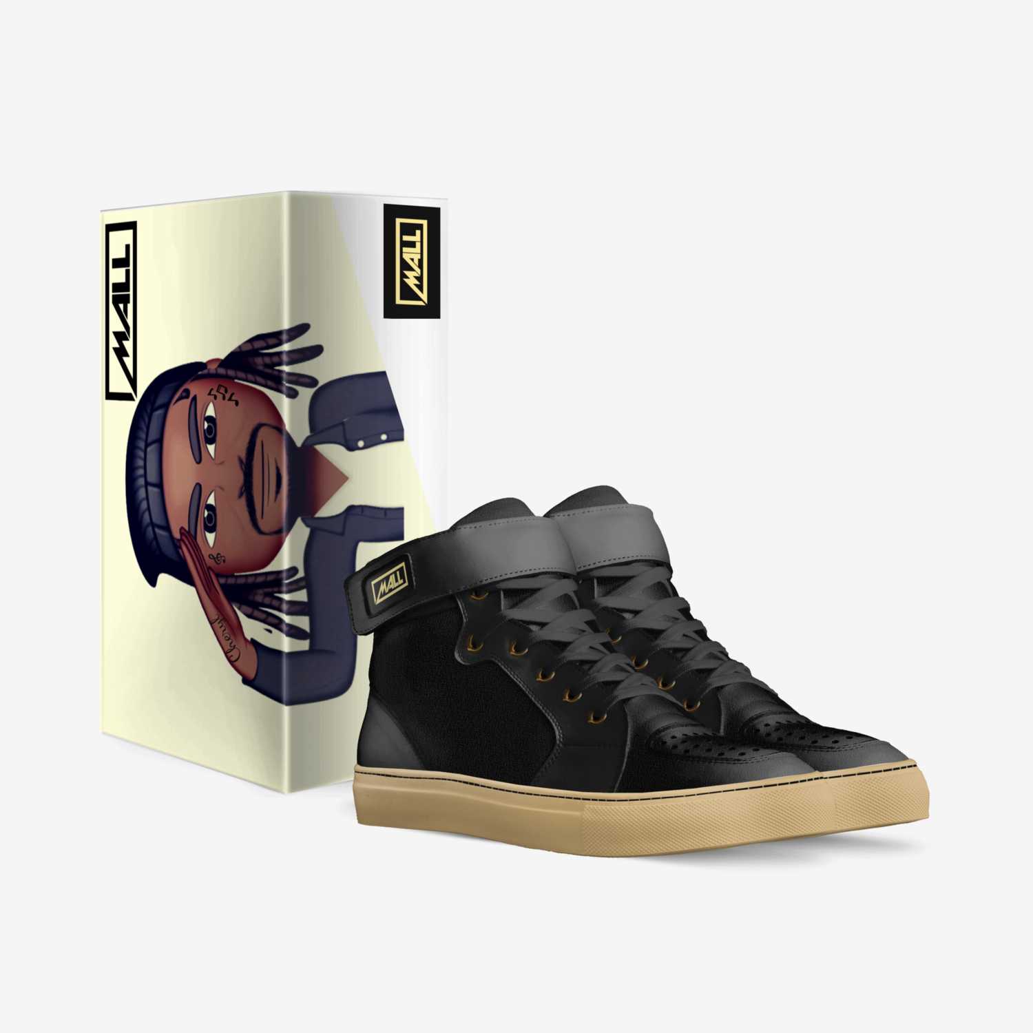 Just Mall custom made in Italy shoes by Jamal Foster | Box view
