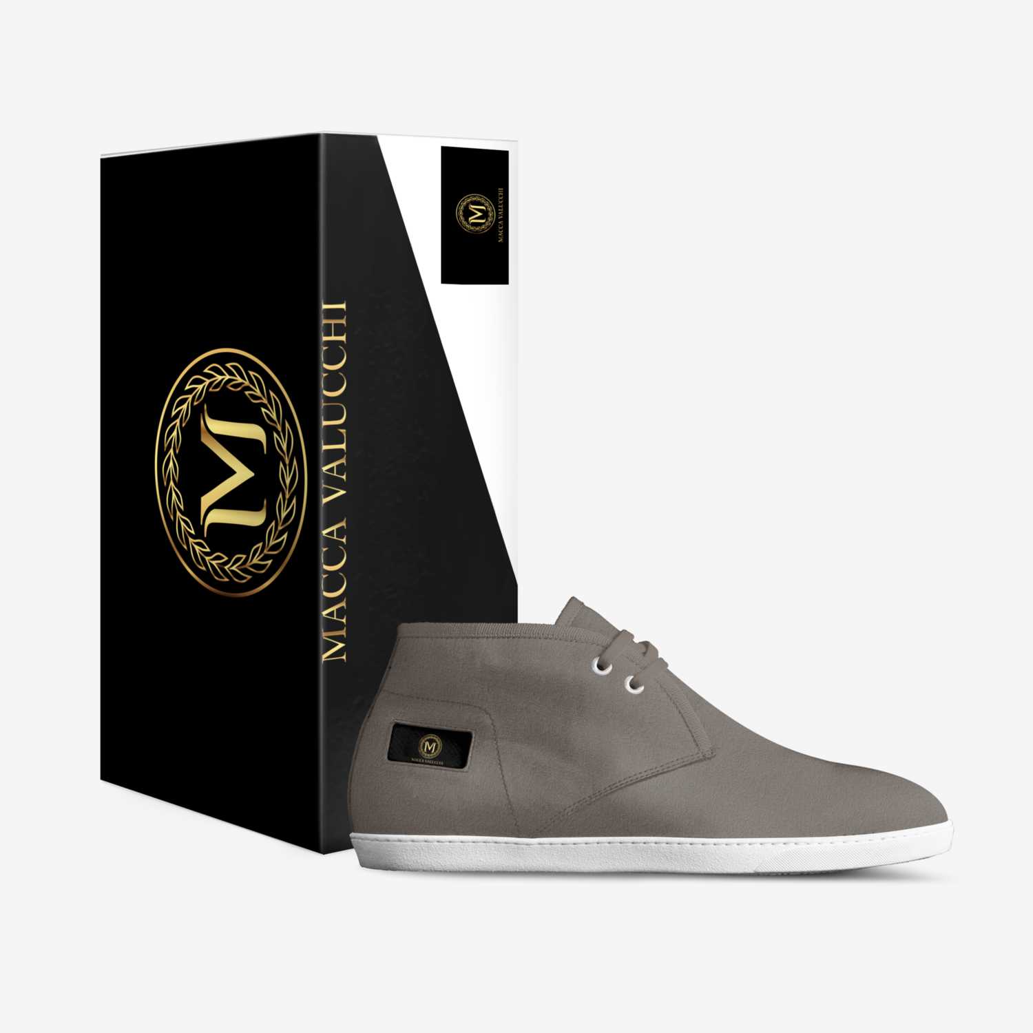 MV custom made in Italy shoes by M M | Box view