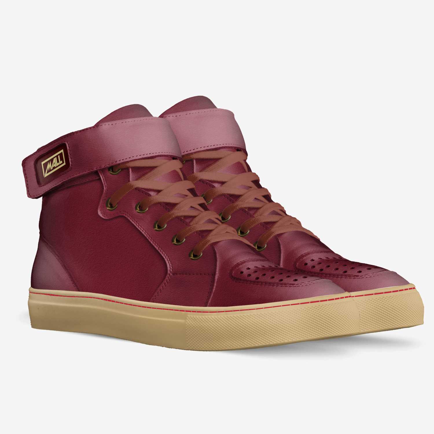 Just Mall custom made in Italy shoes by Jamal Foster | Double view