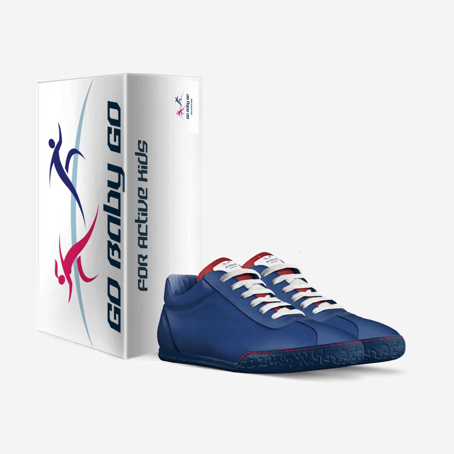 Go Baby Go custom made in Italy shoes by Patricia Mitchell | Box view