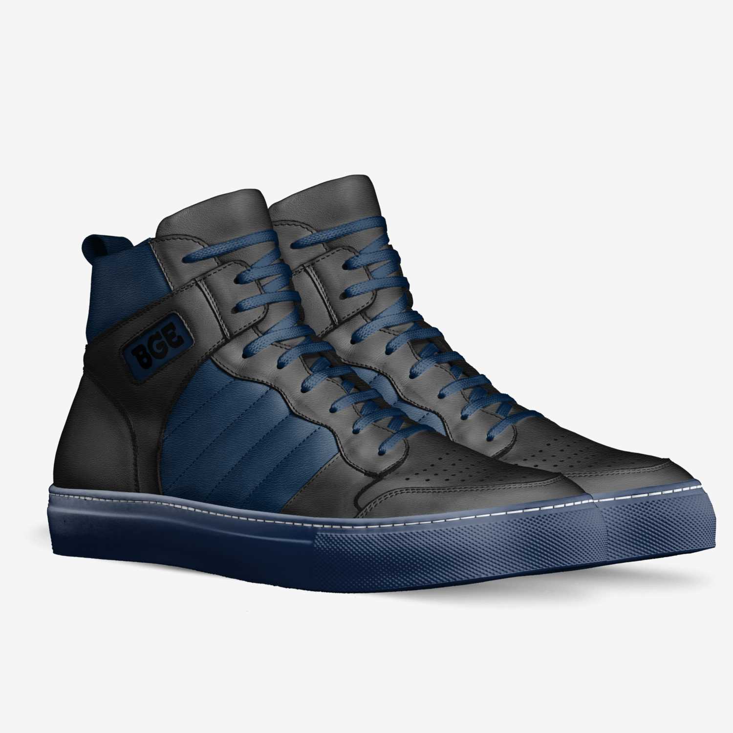 BluBlac 2 SJ1  custom made in Italy shoes by Being Great Every Day | Double view