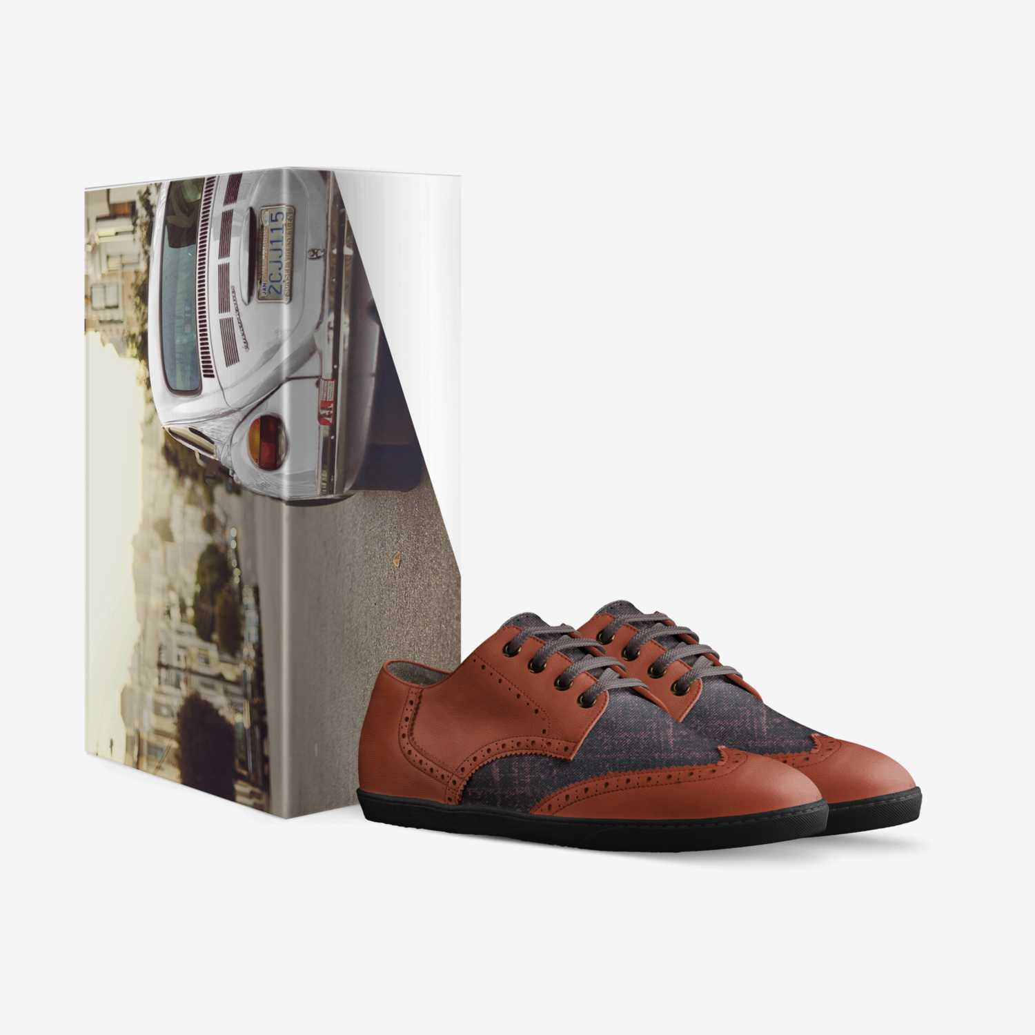 Sneaky Brouges custom made in Italy shoes by Bronya Cranswick | Box view