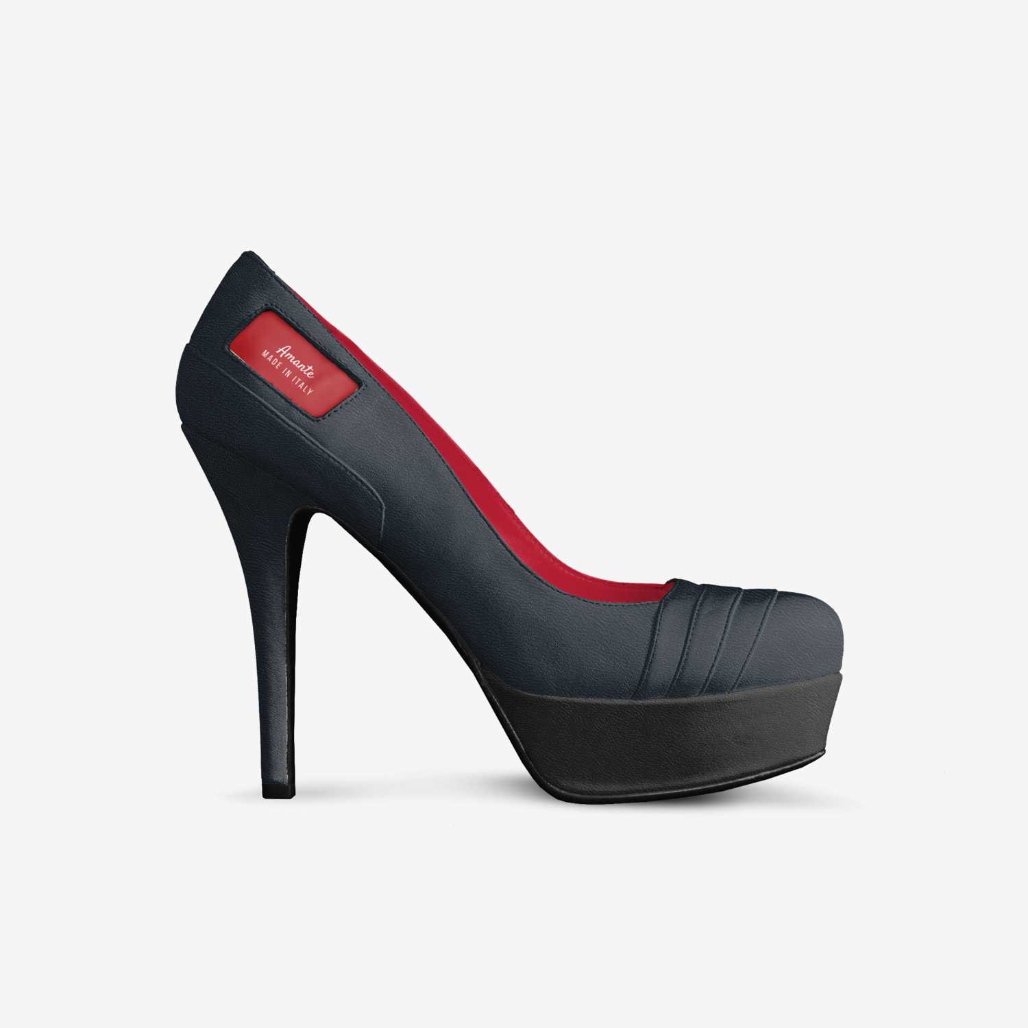 Amante custom made in Italy shoes by Maricella Rodriguez | Side view