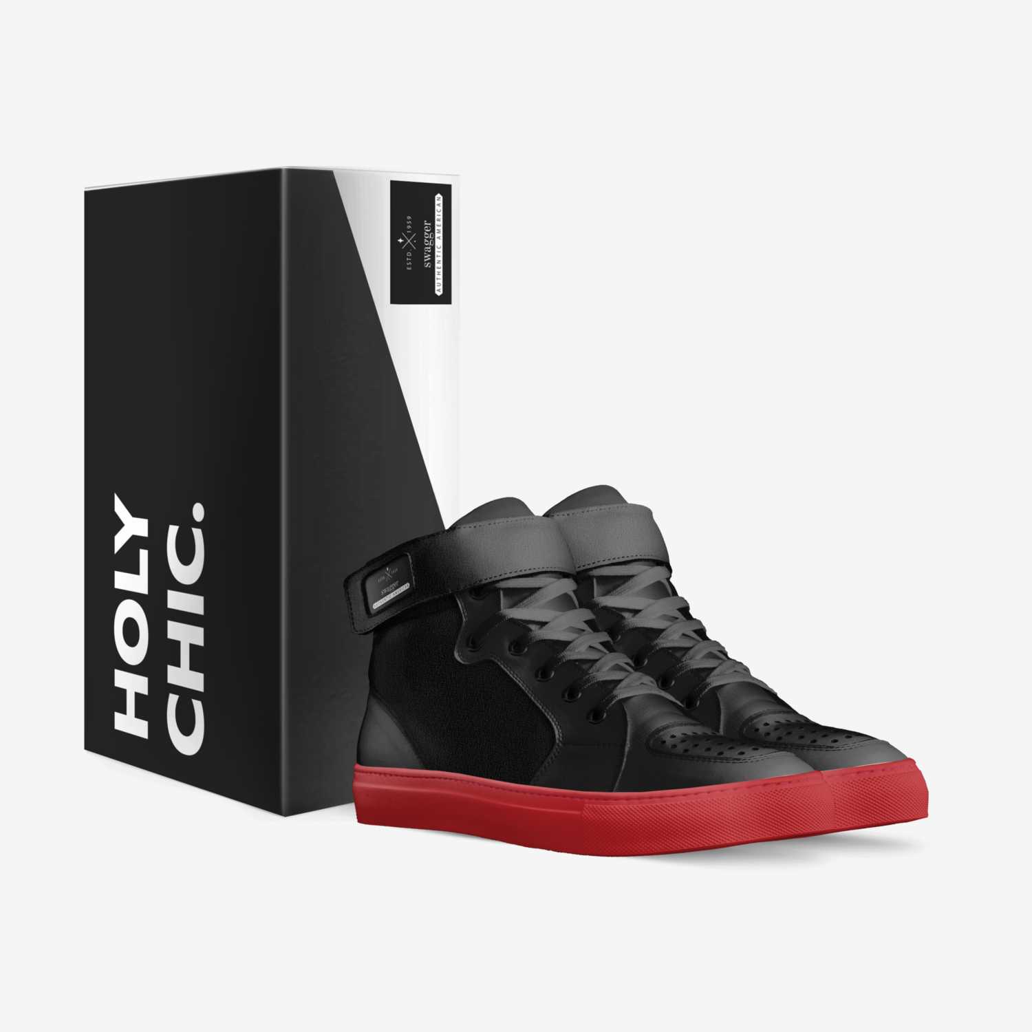 swagger custom made in Italy shoes by Aidanhunterperkins | Box view