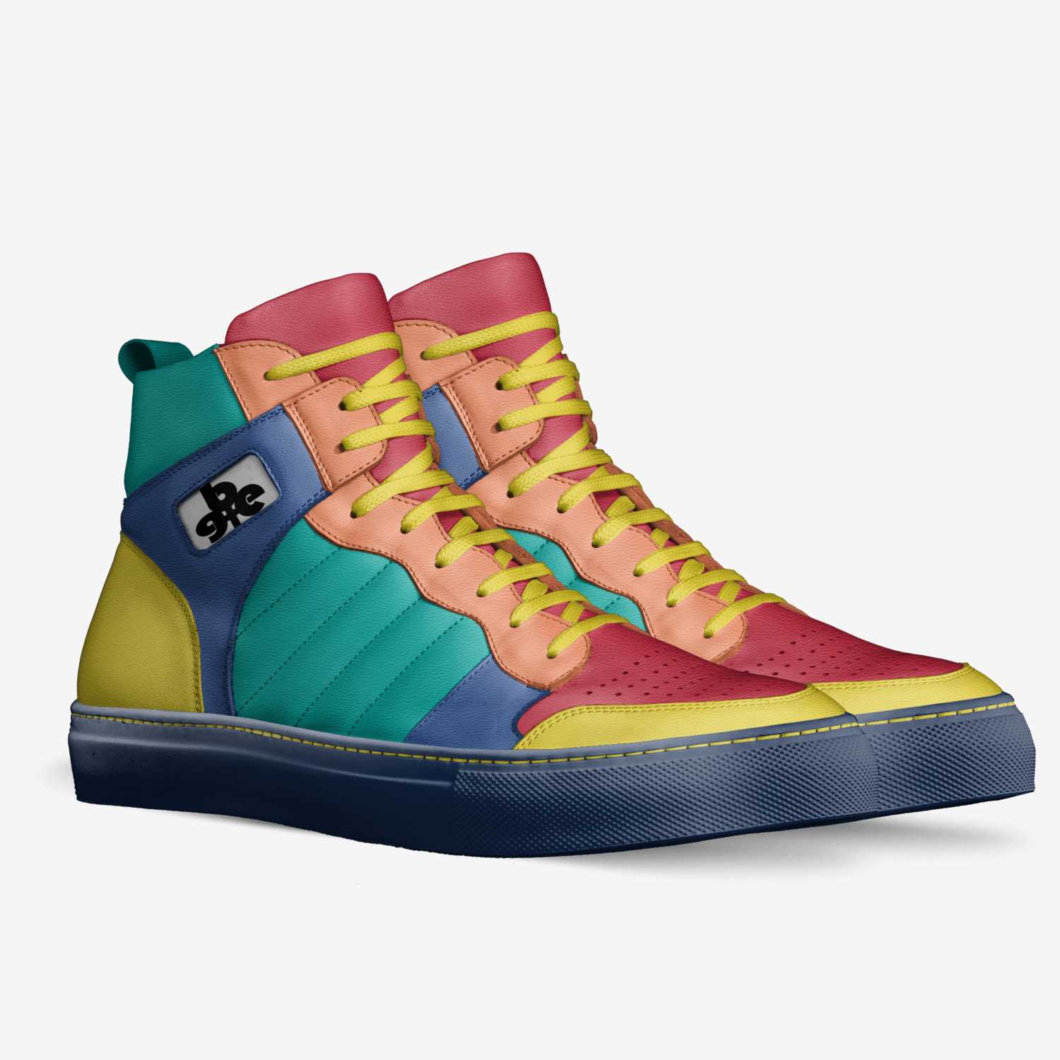 Rocker SJ1 Salto custom made in Italy shoes by Being Great Every Day | Double view