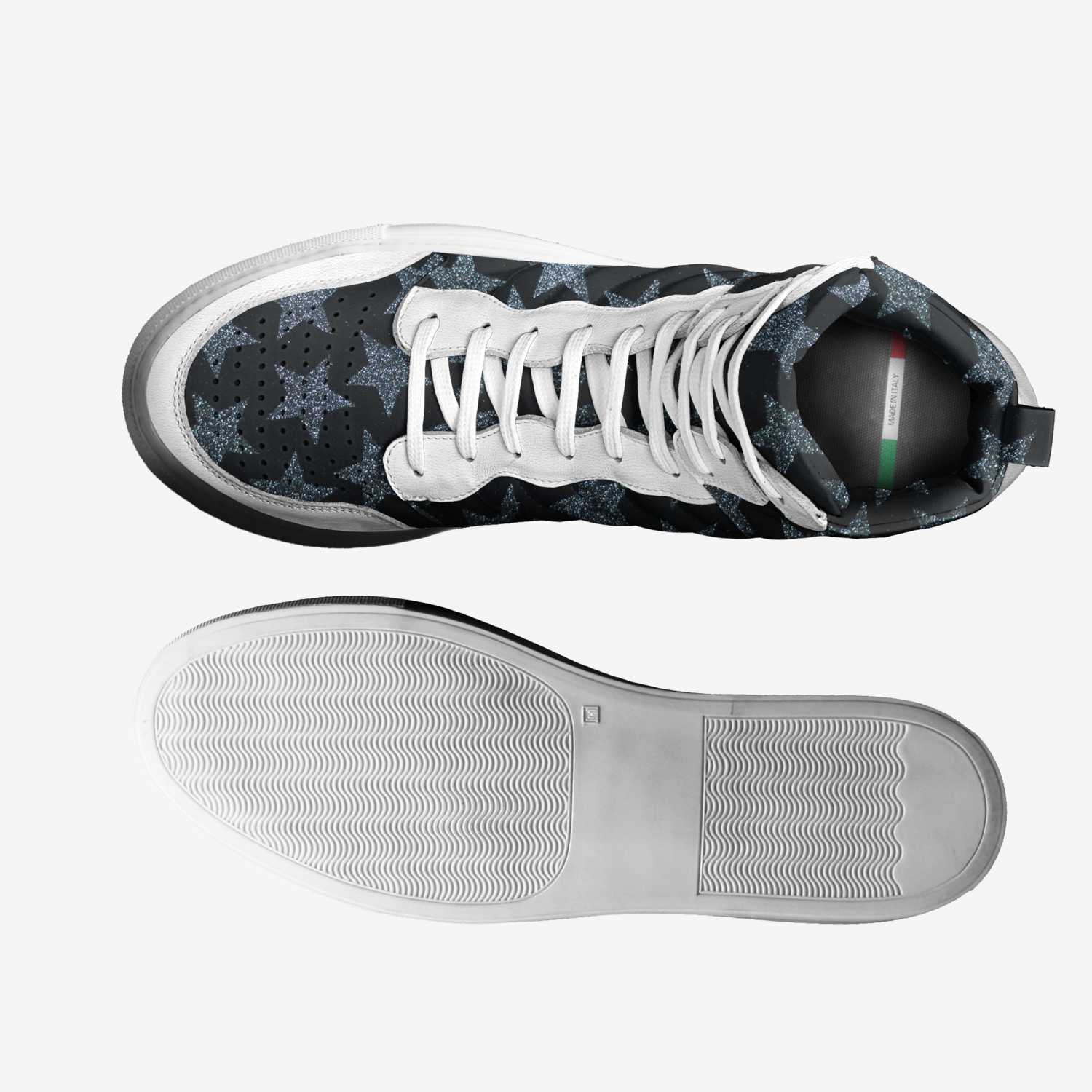 Star SJ1 Salto custom made in Italy shoes by Being Great Every Day | Top view