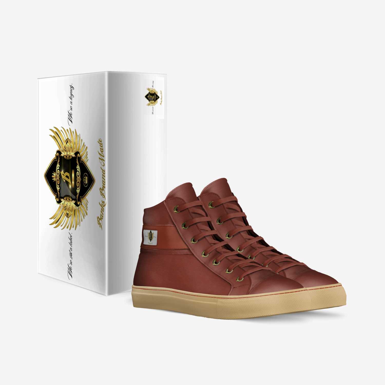 BBM-202's custom made in Italy shoes by Corey L Banks | Box view