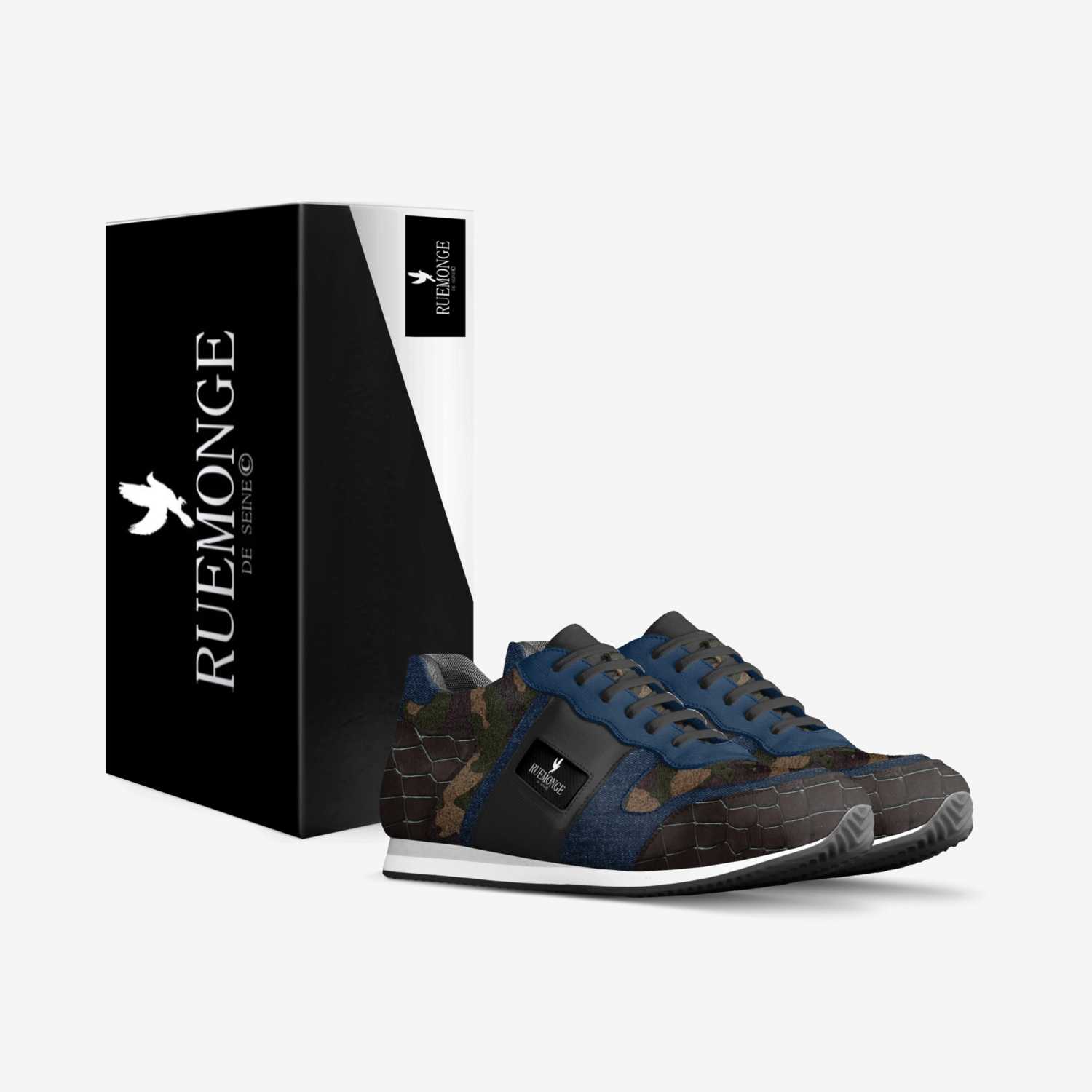 Ruemonge de seine  custom made in Italy shoes by Ruemonge De'Seine | Box view
