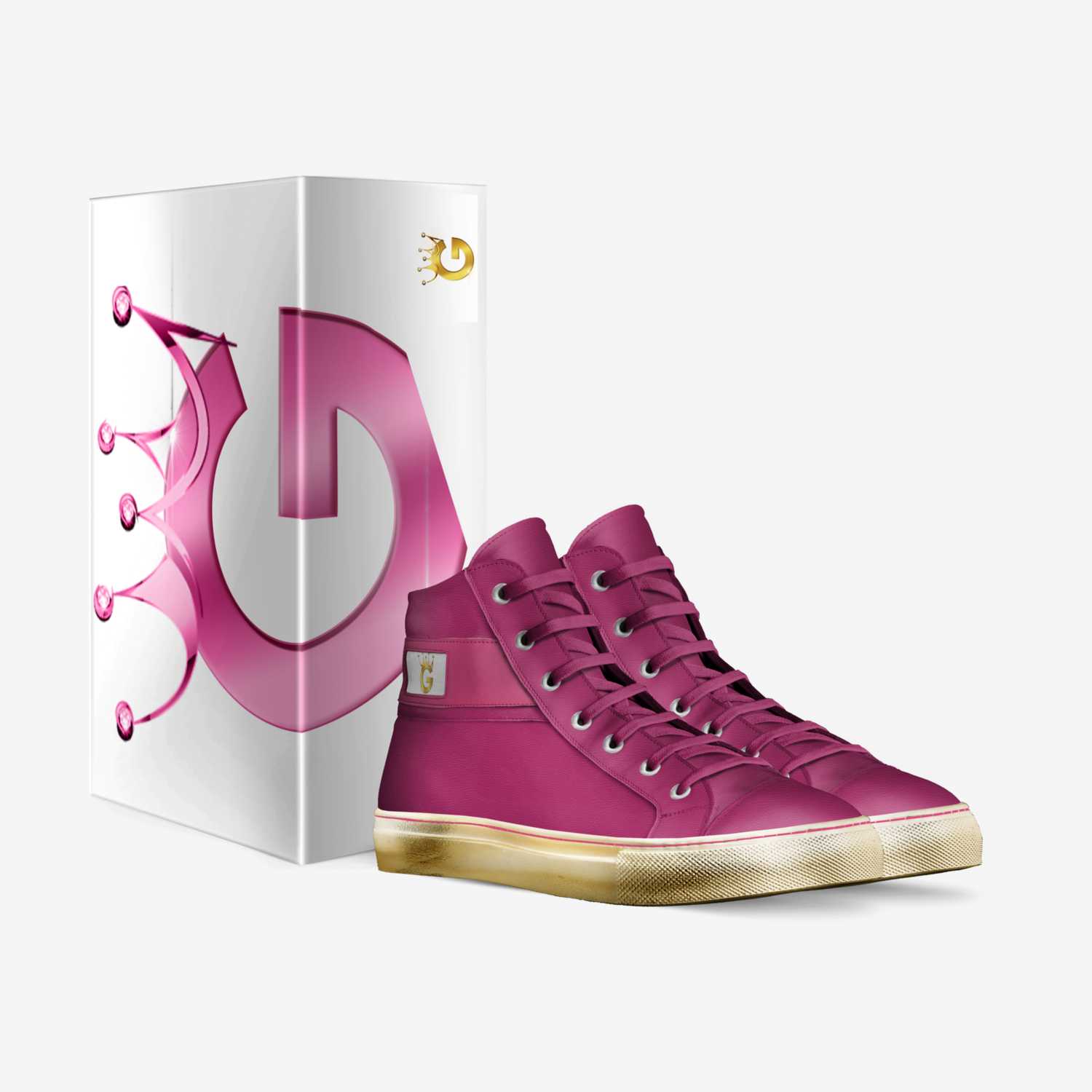 G-Squad custom made in Italy shoes by Evelyn Osorio | Box view