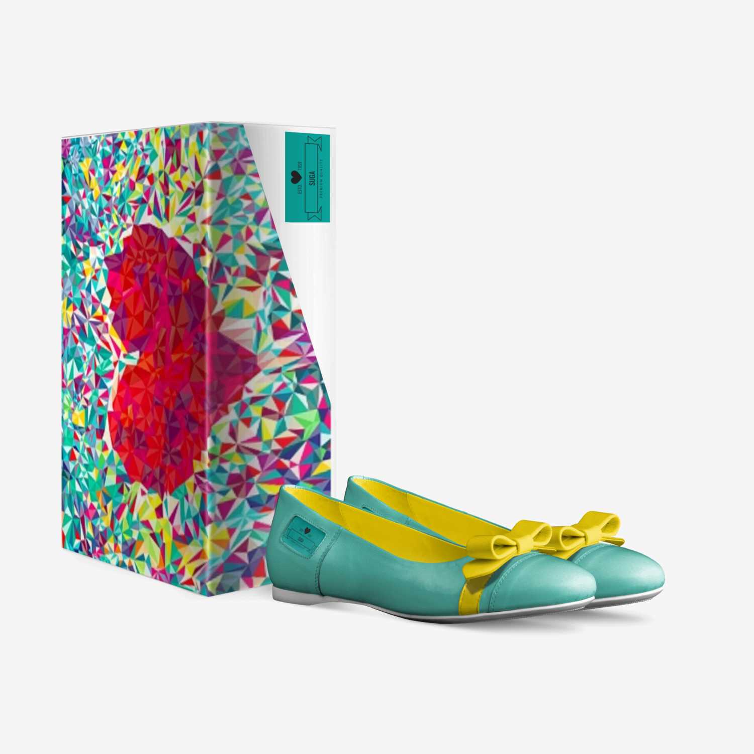 Suga custom made in Italy shoes by Olesha Waites | Box view