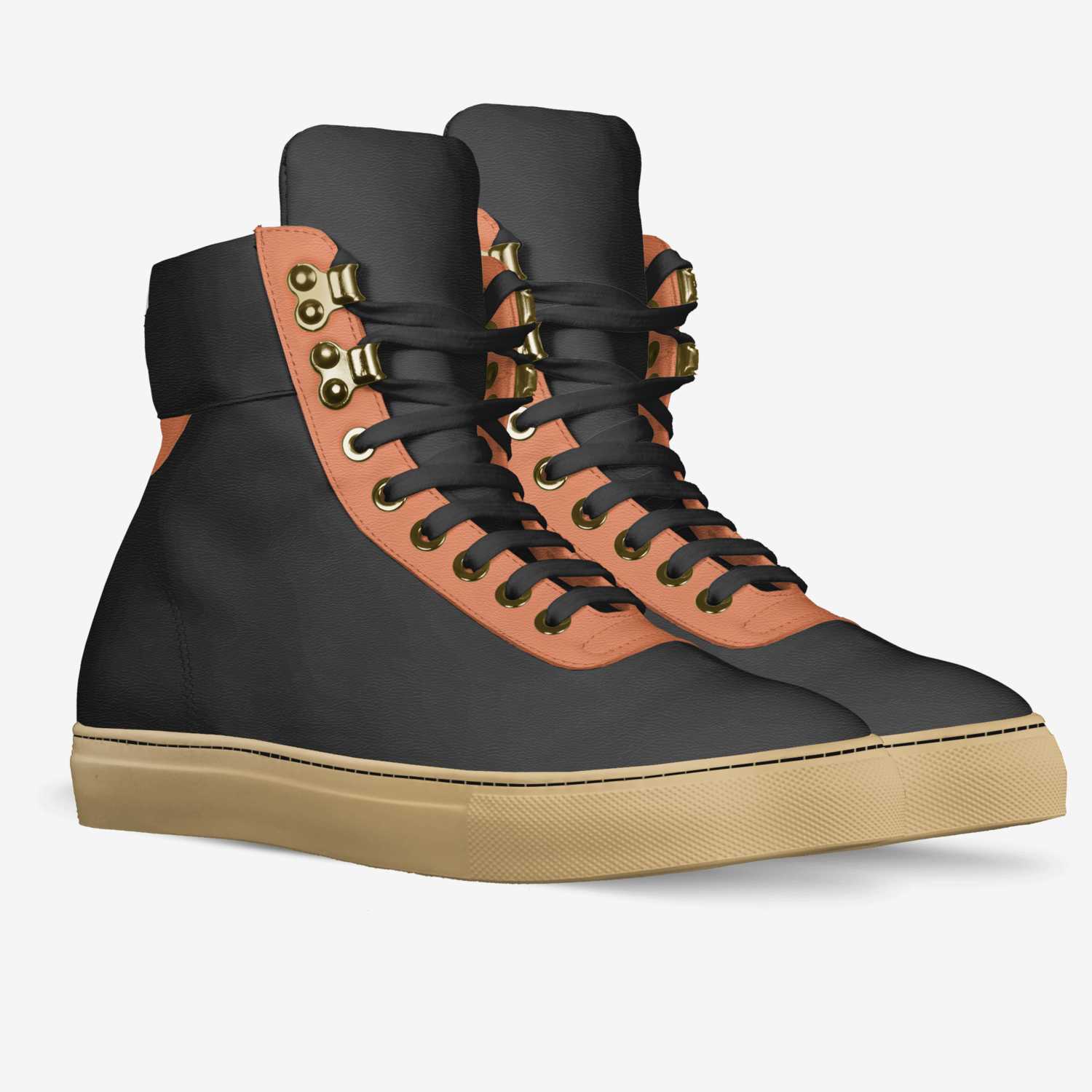 Bakugou custom made in Italy shoes by Jay Vaughn | Double view