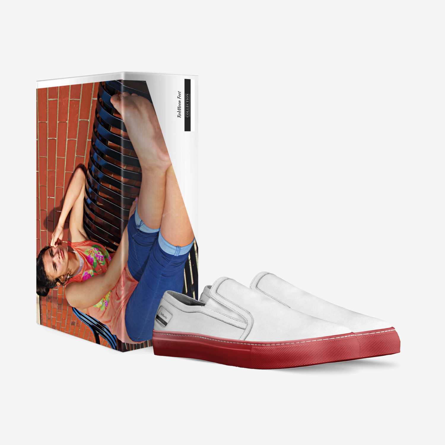 RedMoon Feet custom made in Italy shoes by Xemnas Portman | Box view