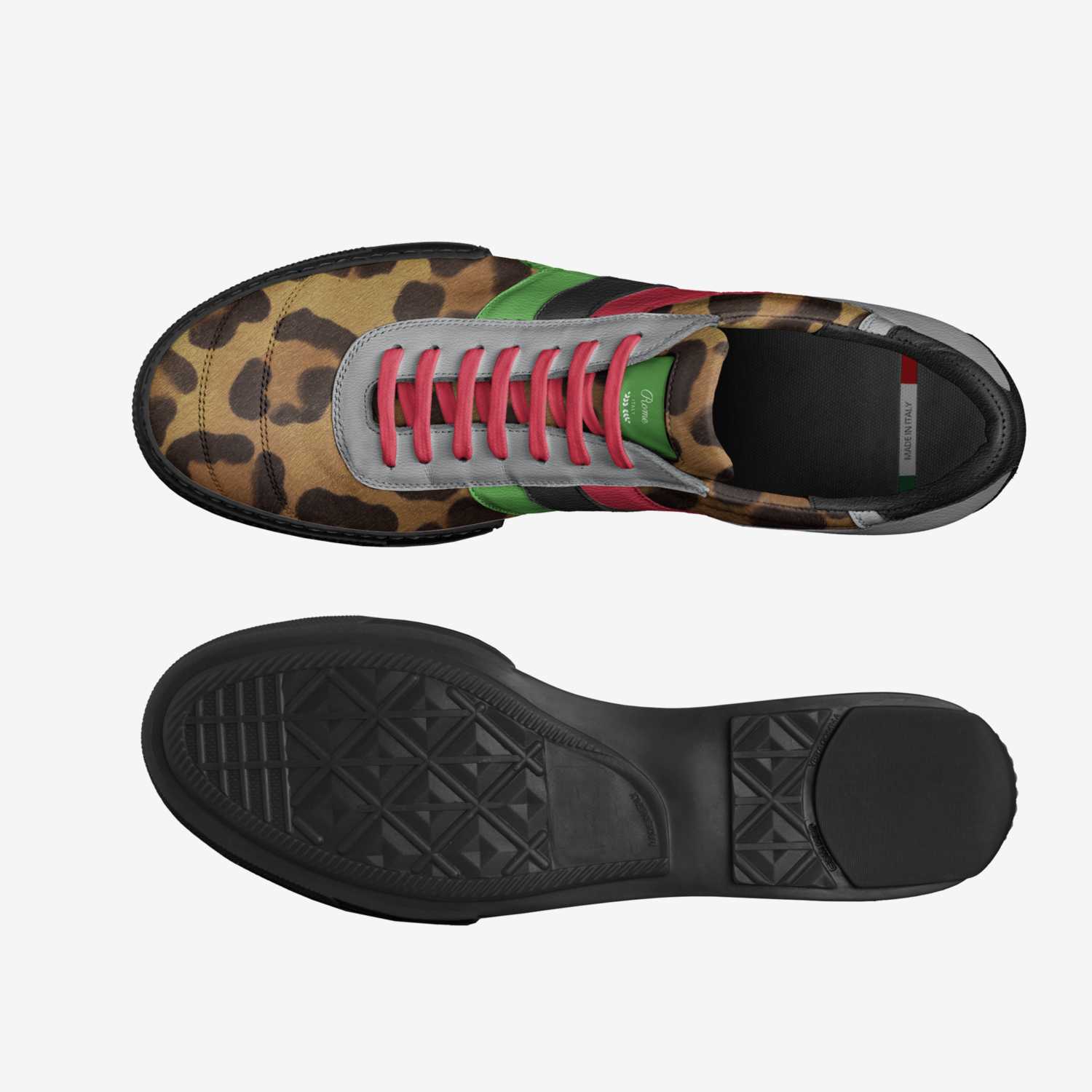 Rome custom made in Italy shoes by Jerome Riddick | Top view