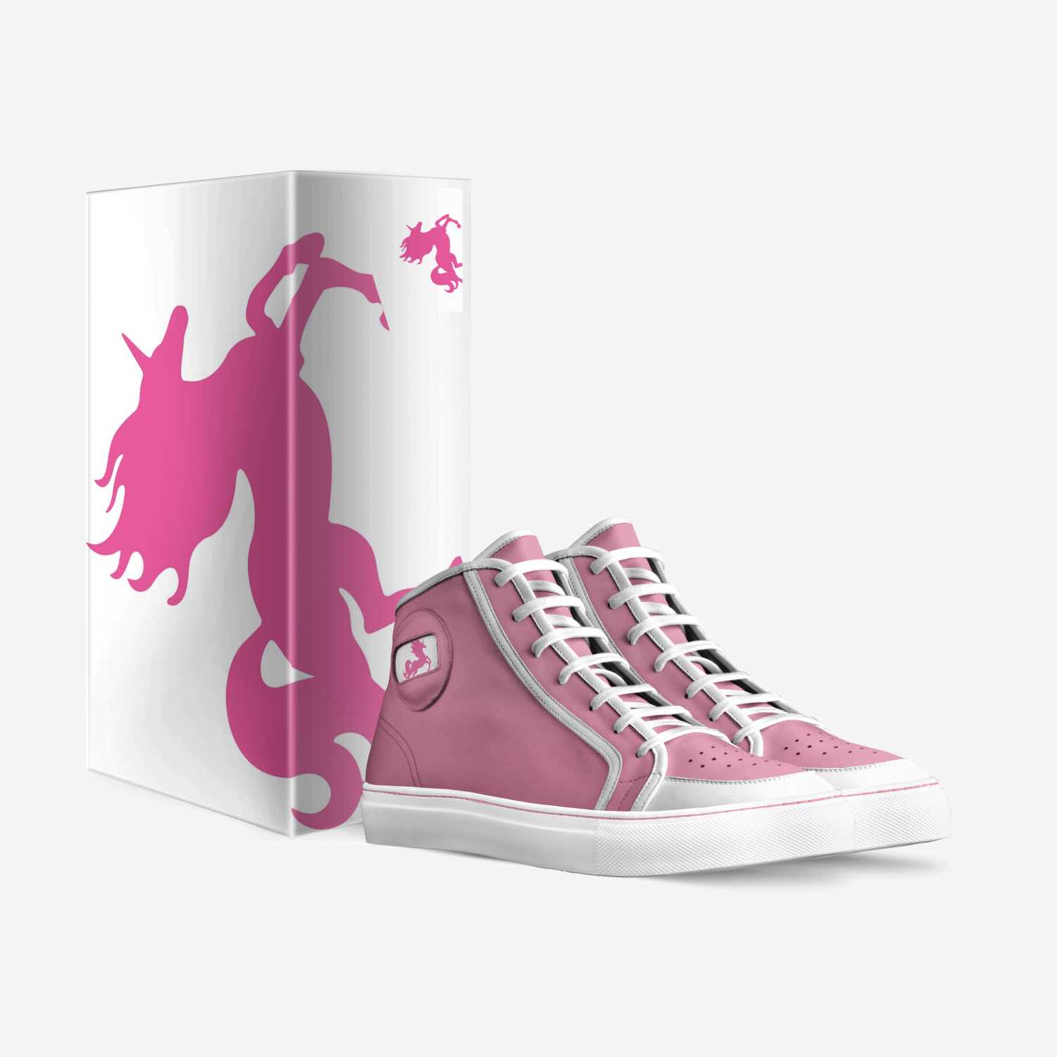 Unicorn custom made in Italy shoes by Amaru Xi-ali | Box view