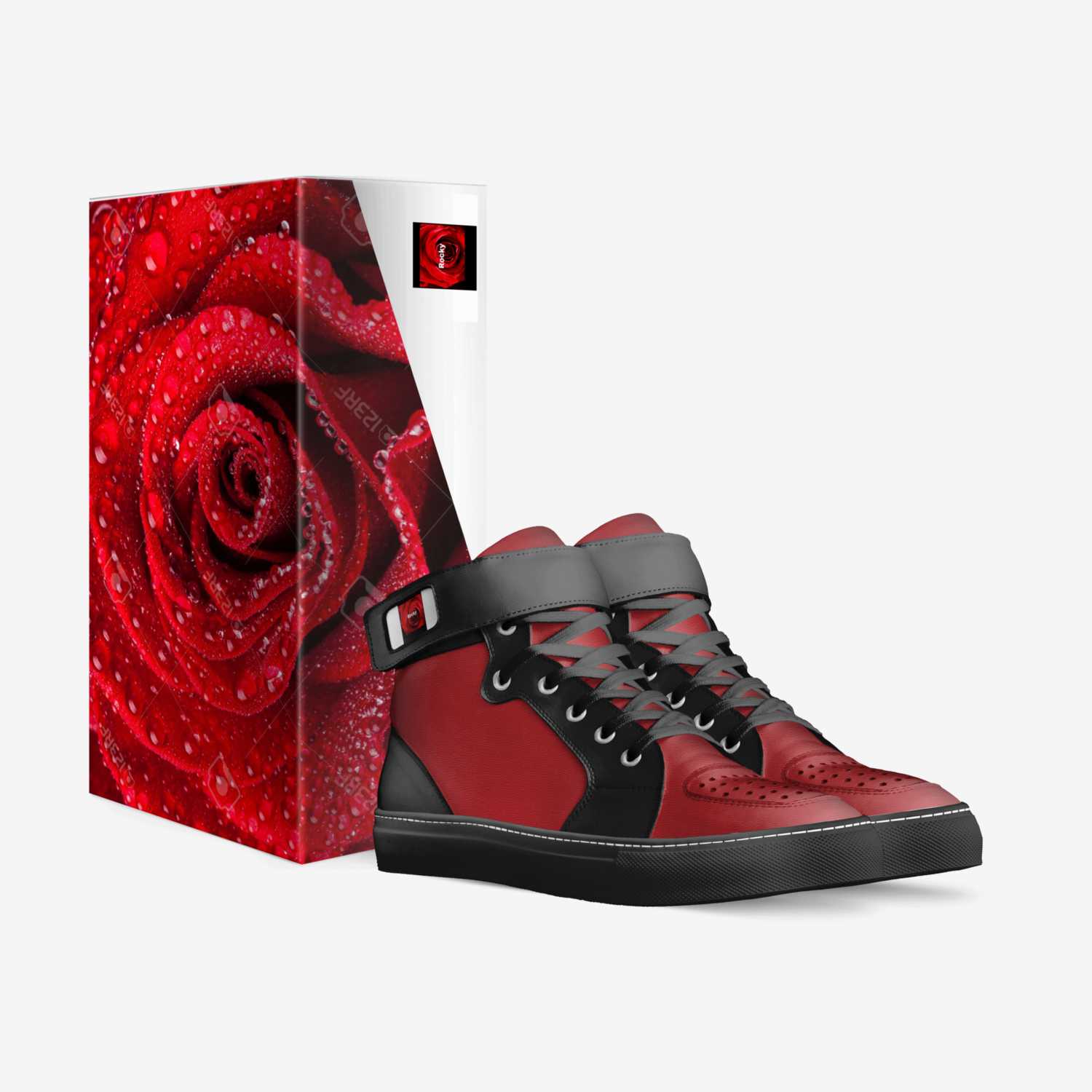 Rocky 2's custom made in Italy shoes by Sam Reed | Box view