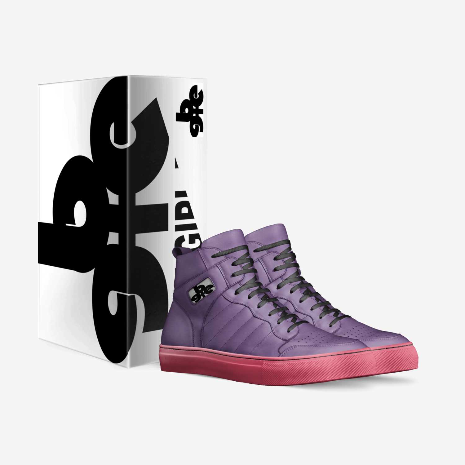KB Purps Sj1 custom made in Italy shoes by Baby-girl Elite | Box view