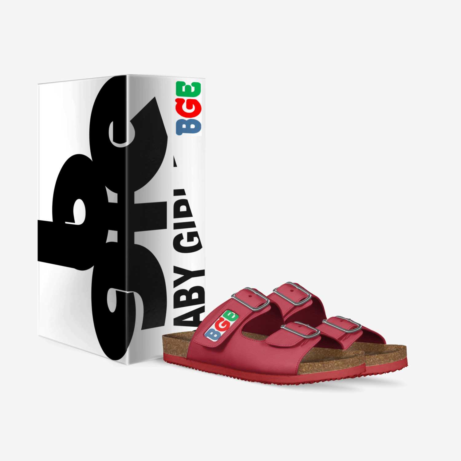 Red Fresco custom made in Italy shoes by Krishan Myrick | Box view