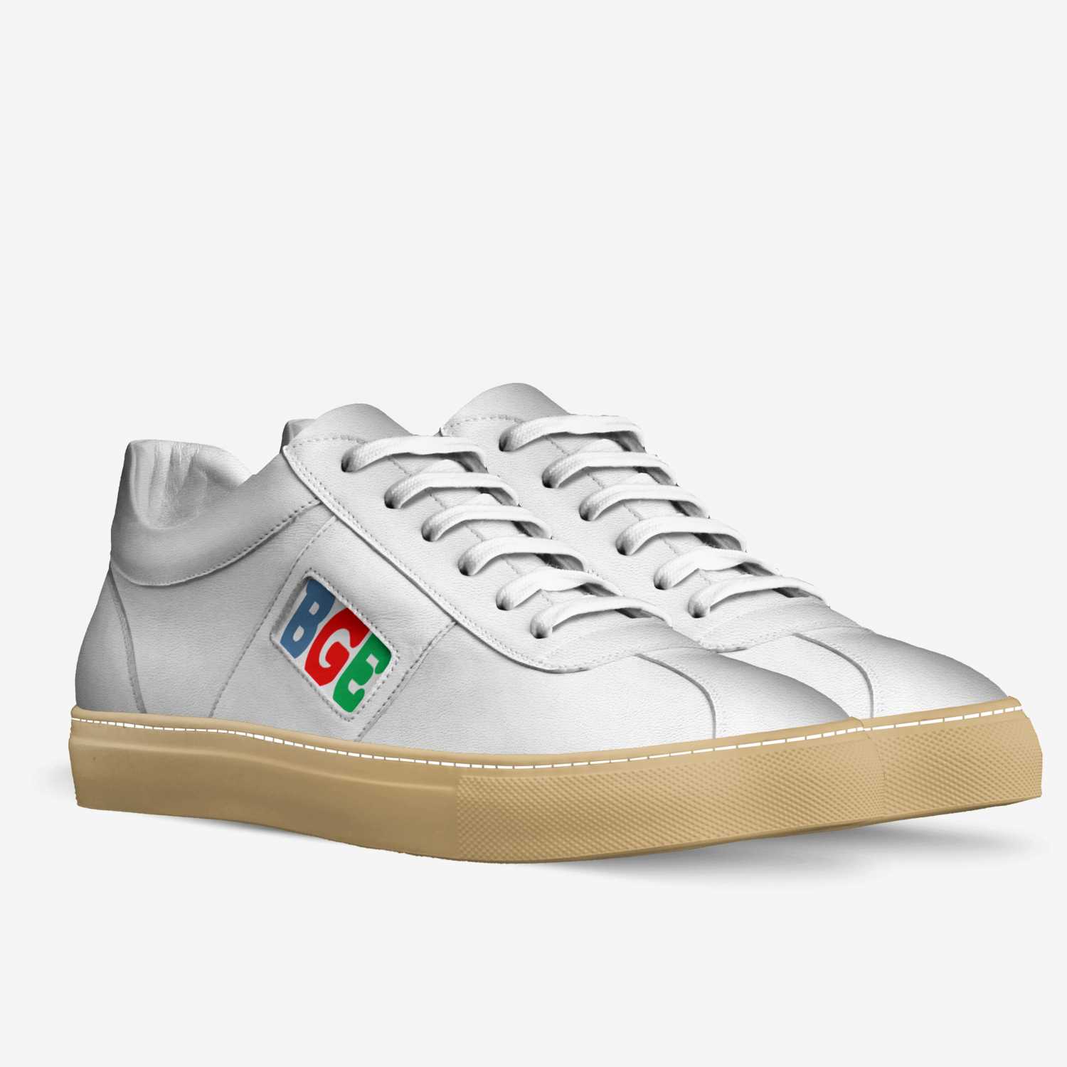 School Targa custom made in Italy shoes by Being Great Every Day | Double view