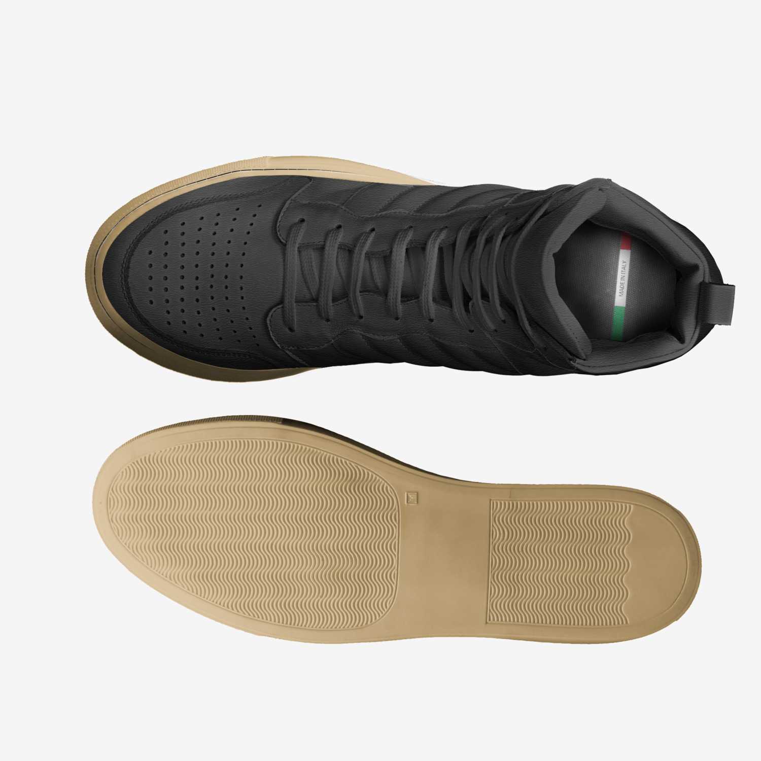 School X Sj1 Salto custom made in Italy shoes by Being Great Every Day | Top view