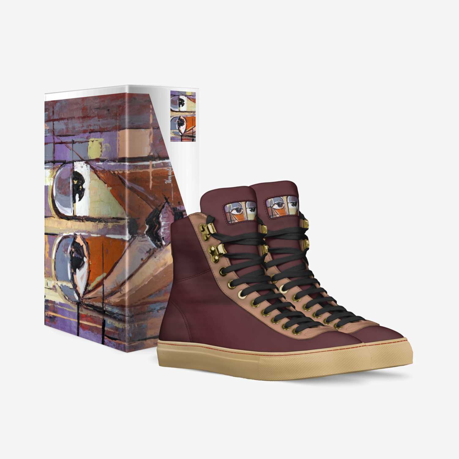 Le'NaMarcus  custom made in Italy shoes by Kathleen Richardson | Box view