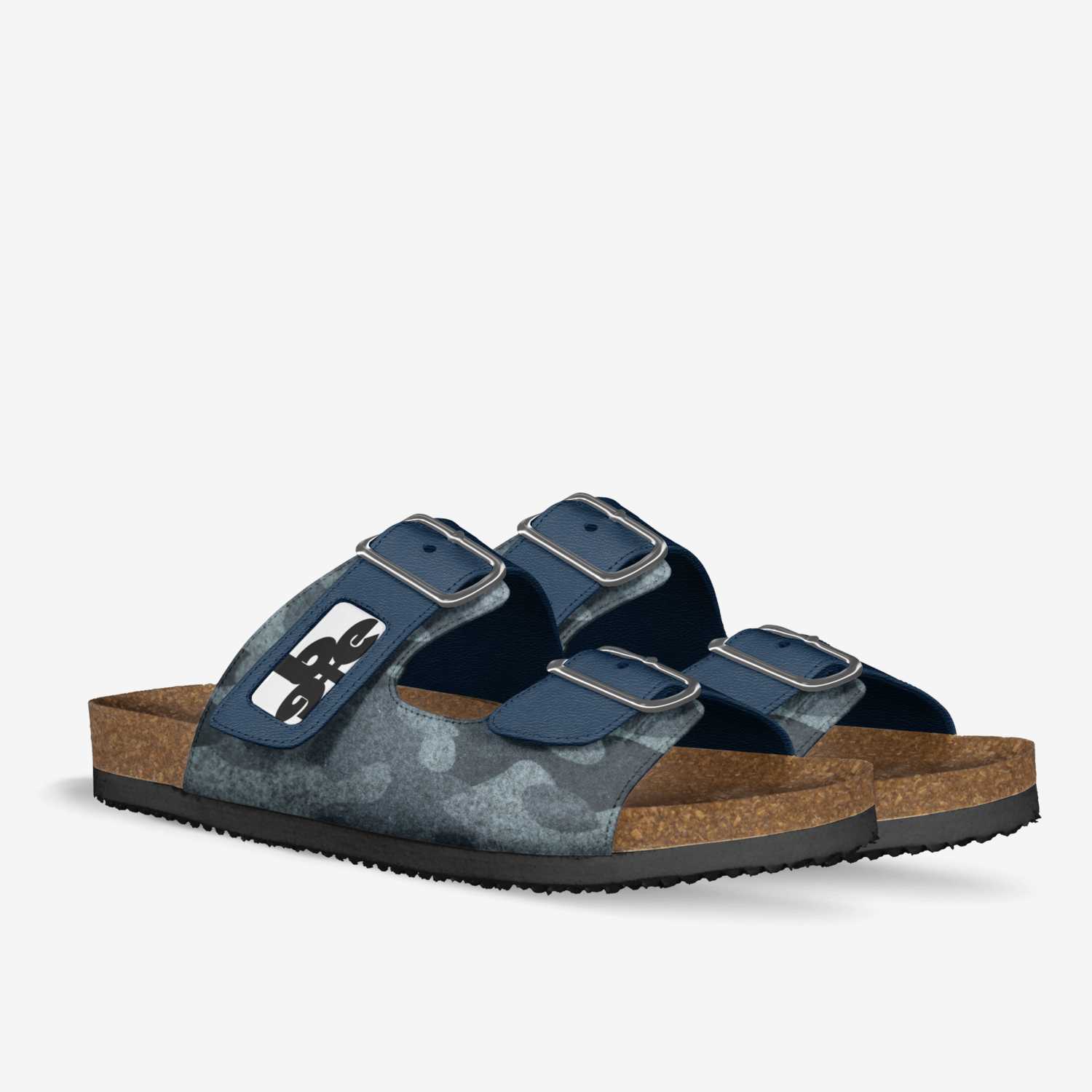 BLU BLU CAM FRESCO custom made in Italy shoes by Being Great Every Day | Double view