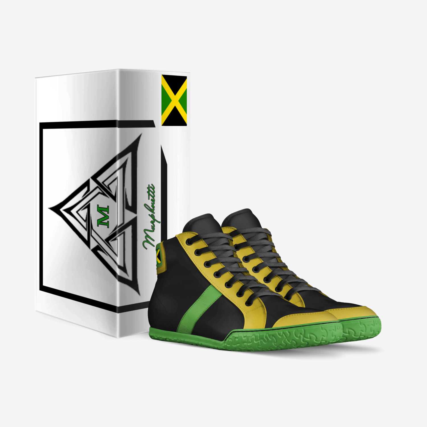 Murphnetti HS-J custom made in Italy shoes by Tyriek Murphy | Box view