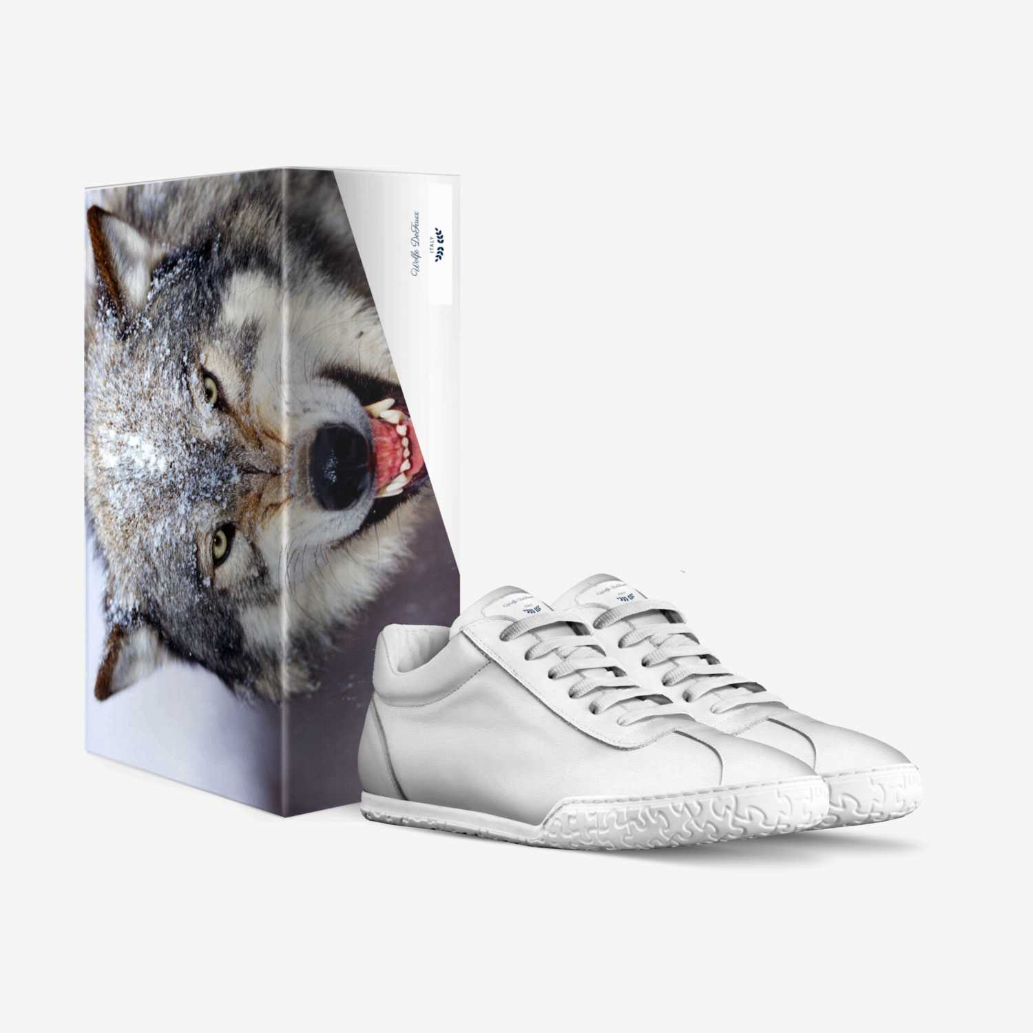 Winter wolfe custom made in Italy shoes by Jay Keese | Box view