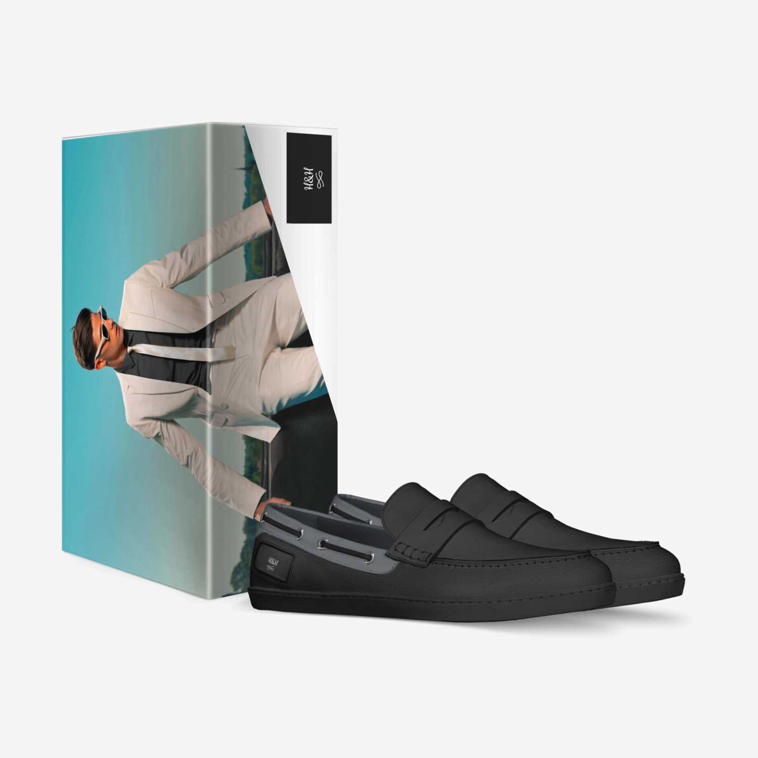 H&H custom made in Italy shoes by Hayatu Am | Box view