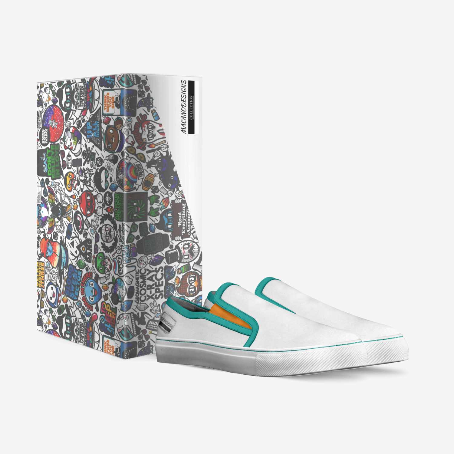 MACANODESIGNS custom made in Italy shoes by Louena El | Box view