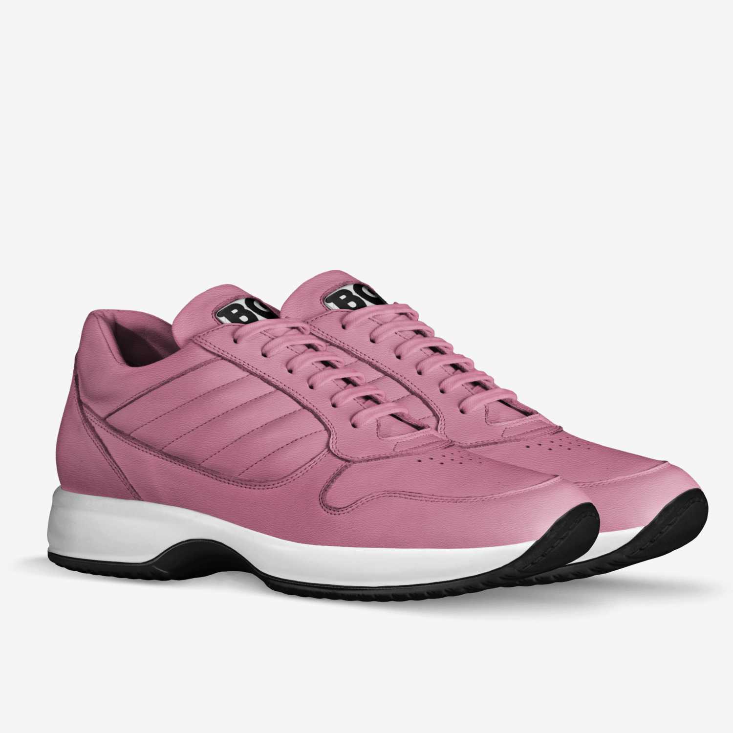 Pink Dub Adagio custom made in Italy shoes by Being Great Every Day | Double view