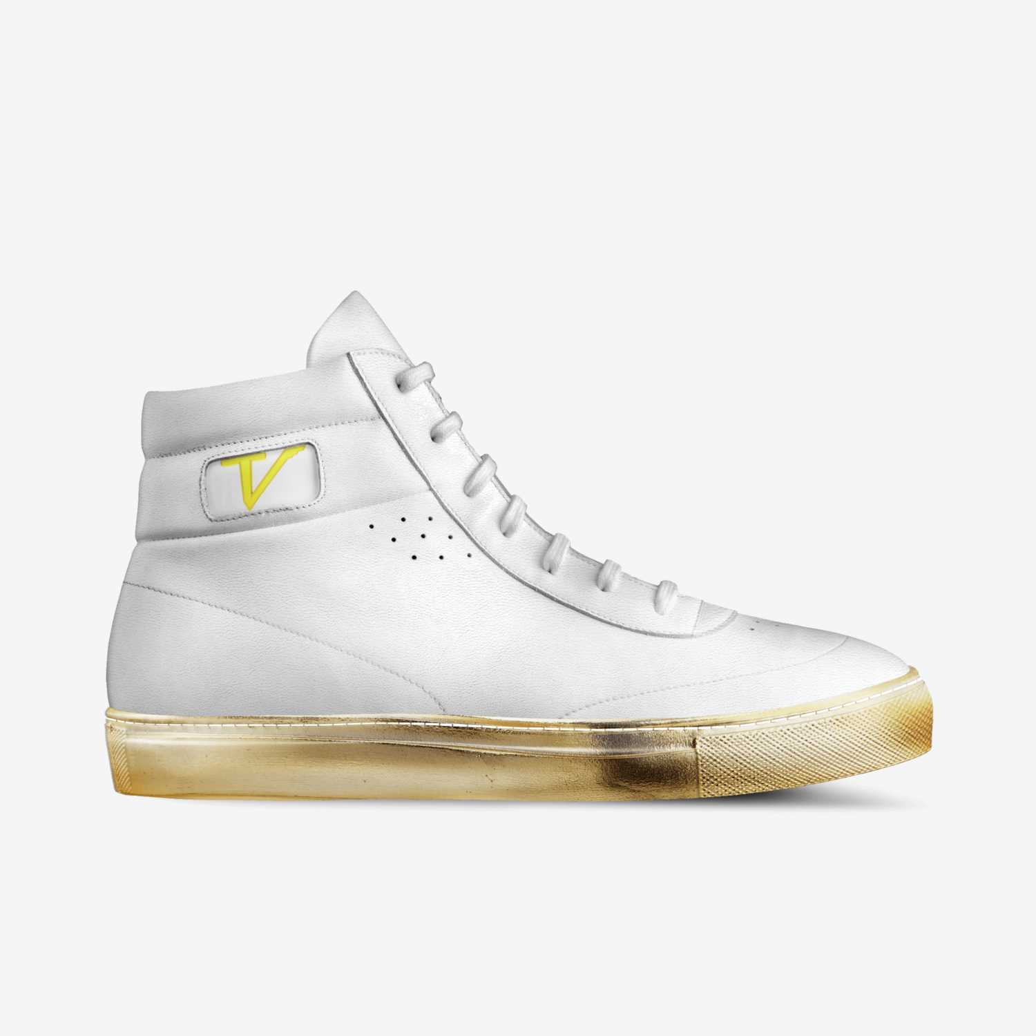Lynx custom made in Italy shoes by Lamont Sanders | Side view