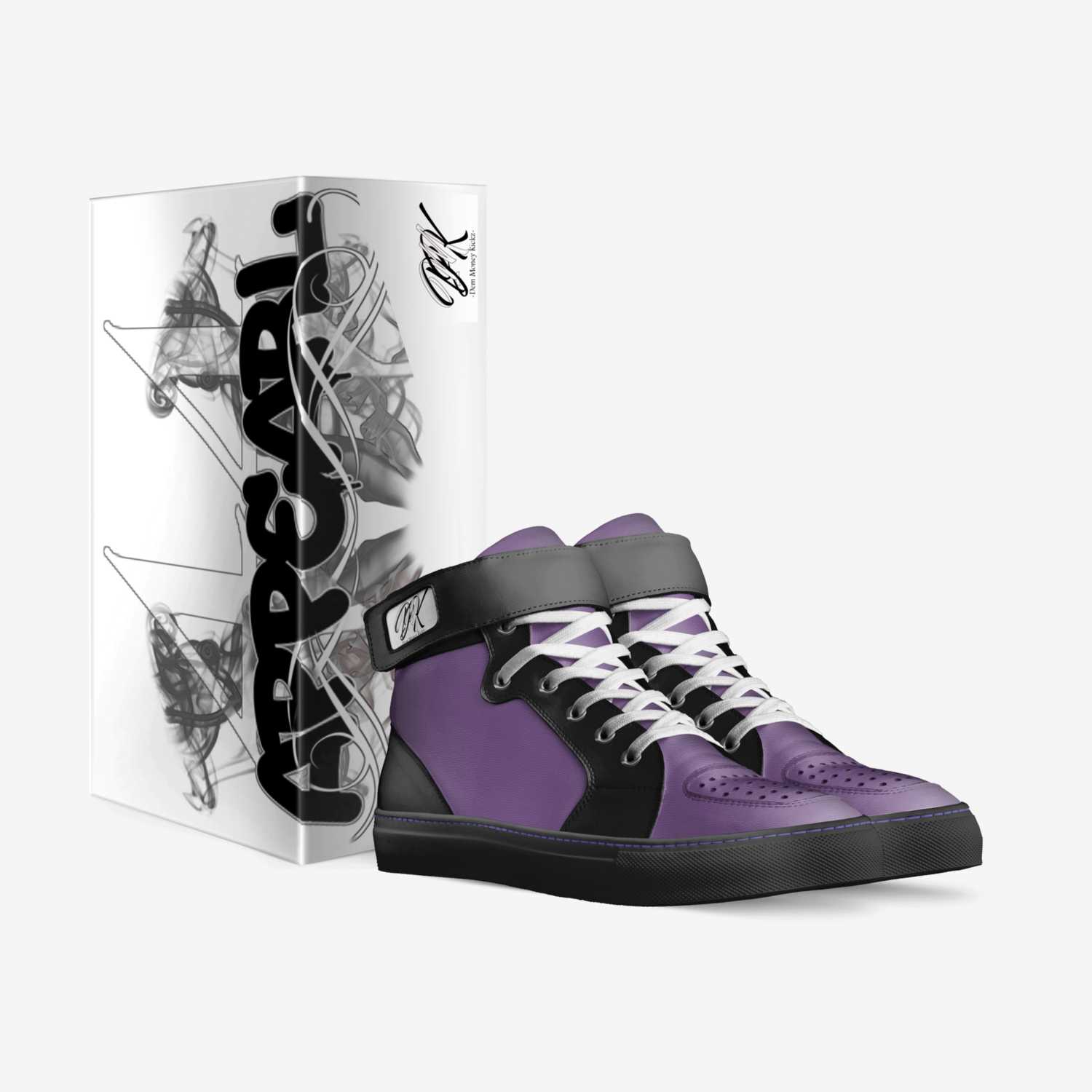 DEM MONEY KICKZ custom made in Italy shoes by Dmoney1644 Lockett | Box view