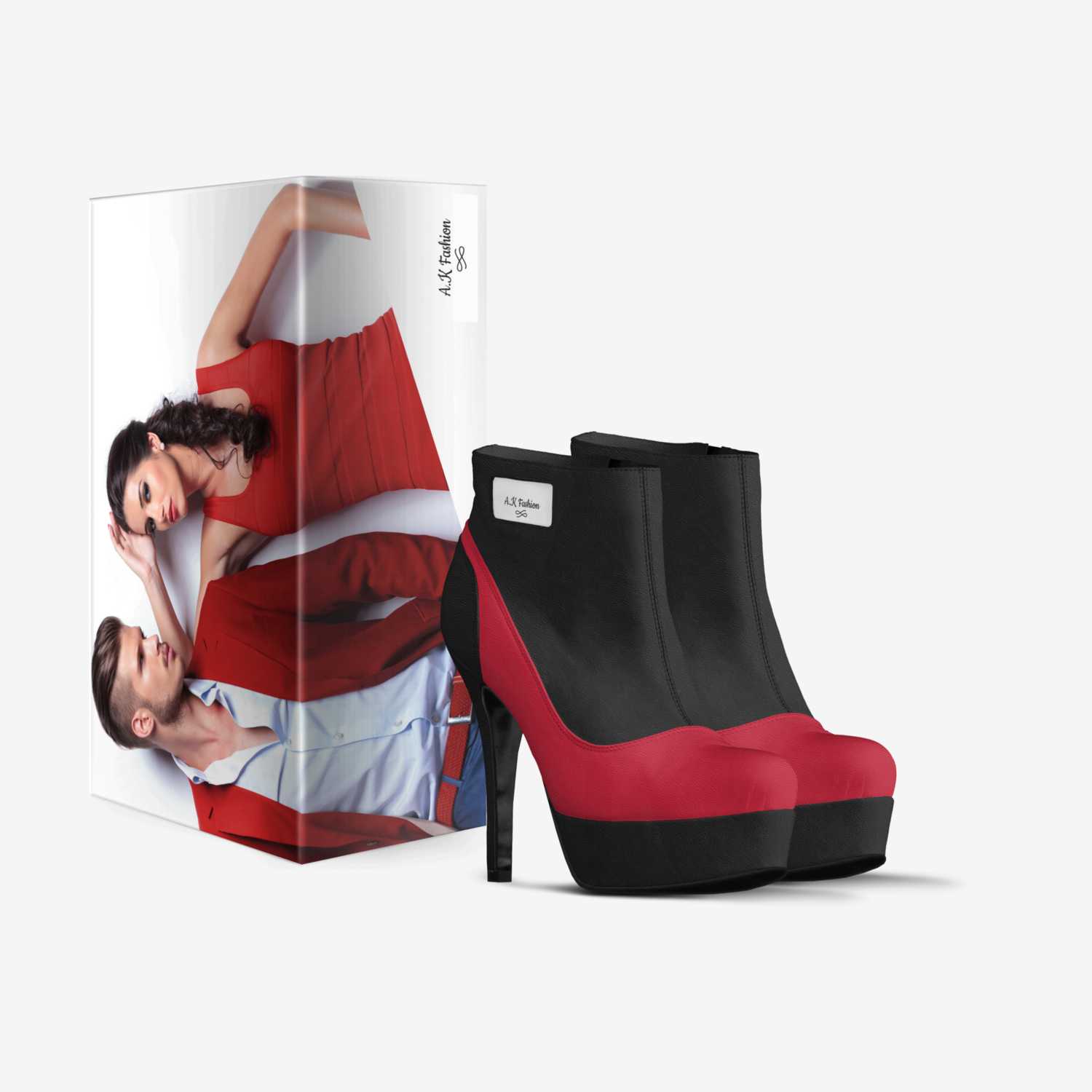 A.K Fashion custom made in Italy shoes by Arpita Karmakar | Box view