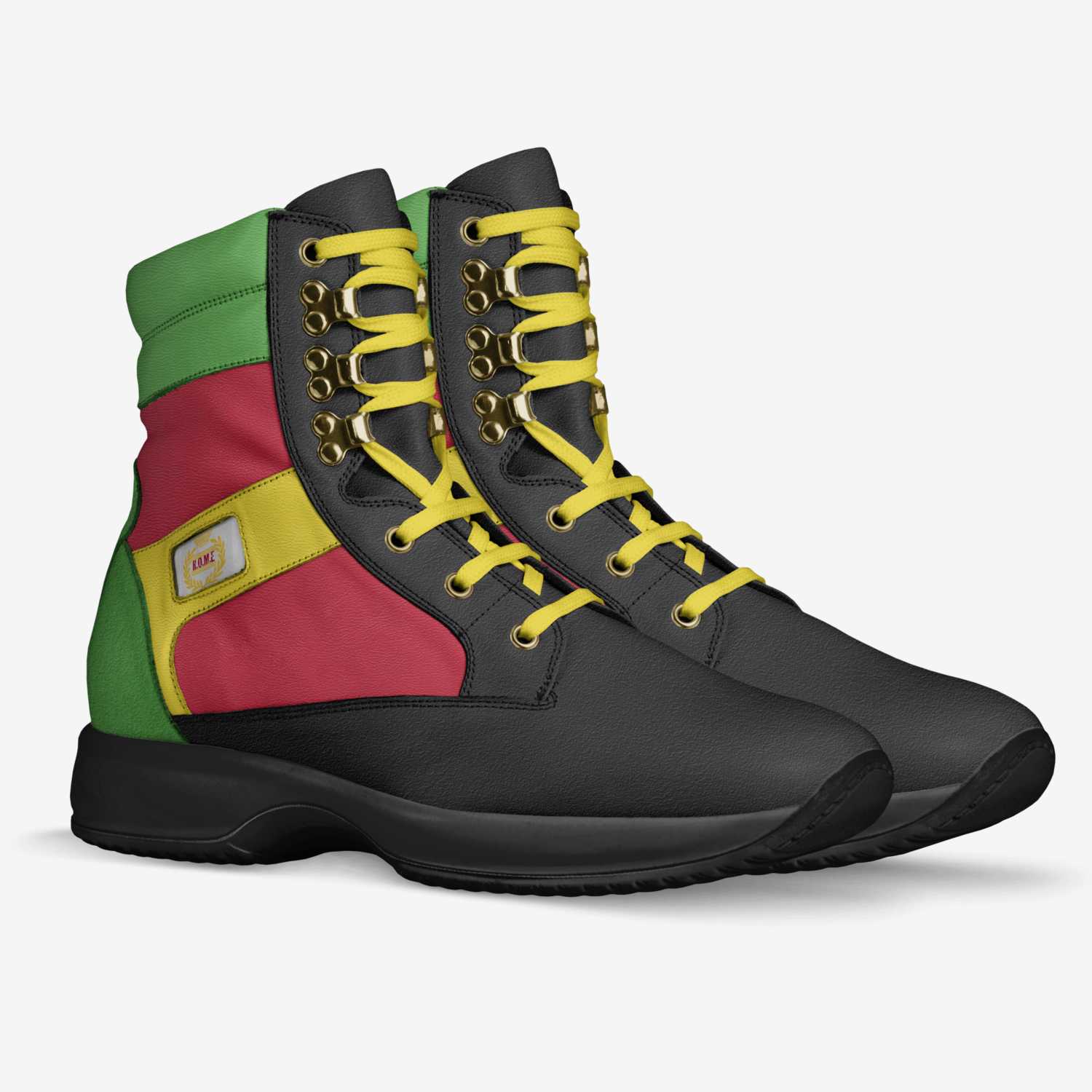 R.O.M.E  custom made in Italy shoes by Romello L Haynes | Double view