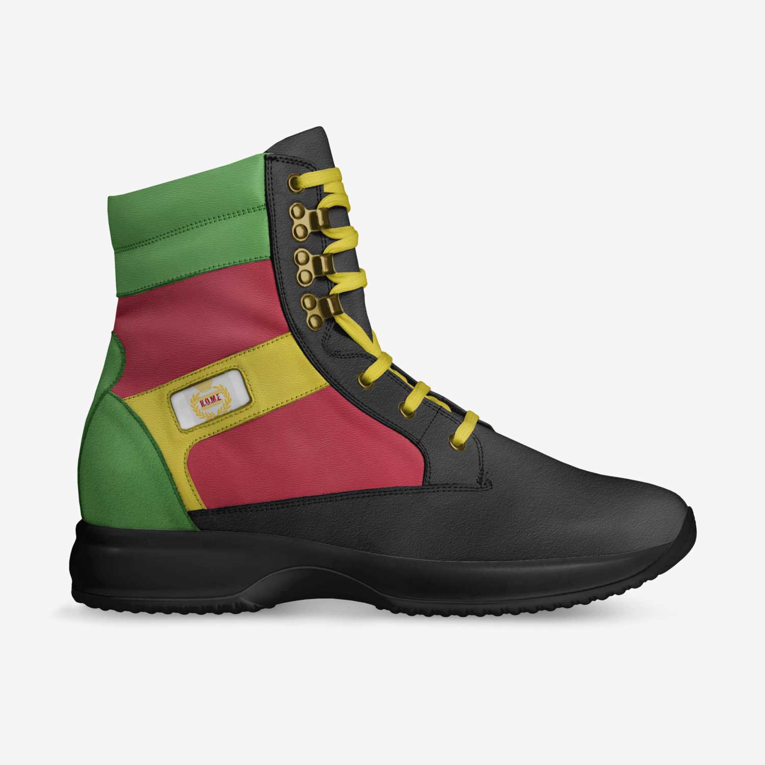 R.O.M.E  custom made in Italy shoes by Romello L Haynes | Side view