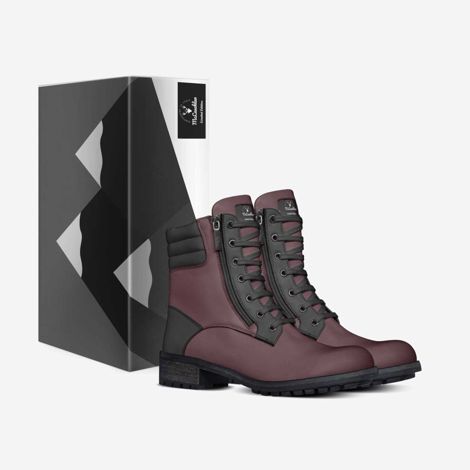 S&M custom made in Italy shoes by Sarah Mclauchlan | Box view
