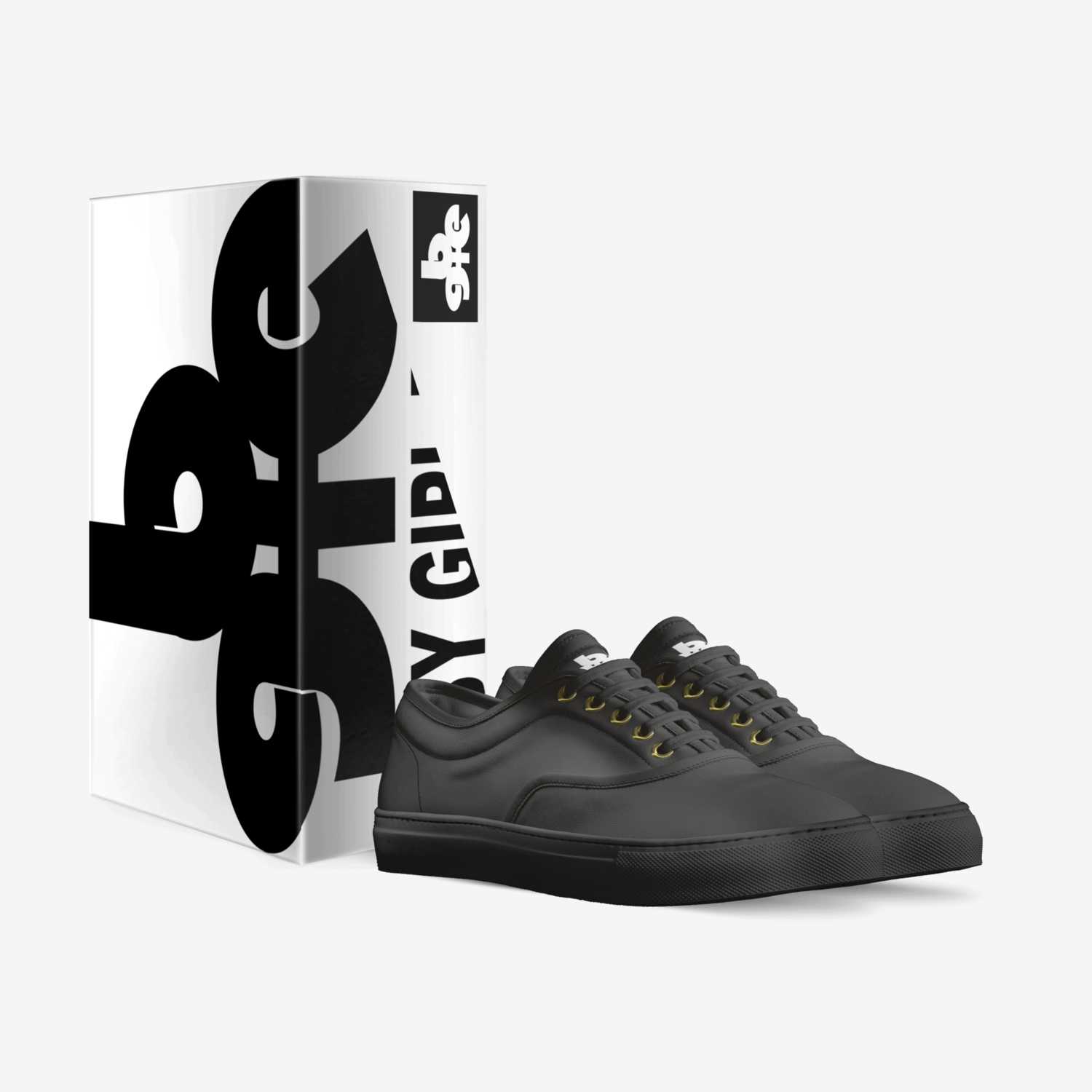 AllBlack Storia custom made in Italy shoes by Baby-girl Elite | Box view