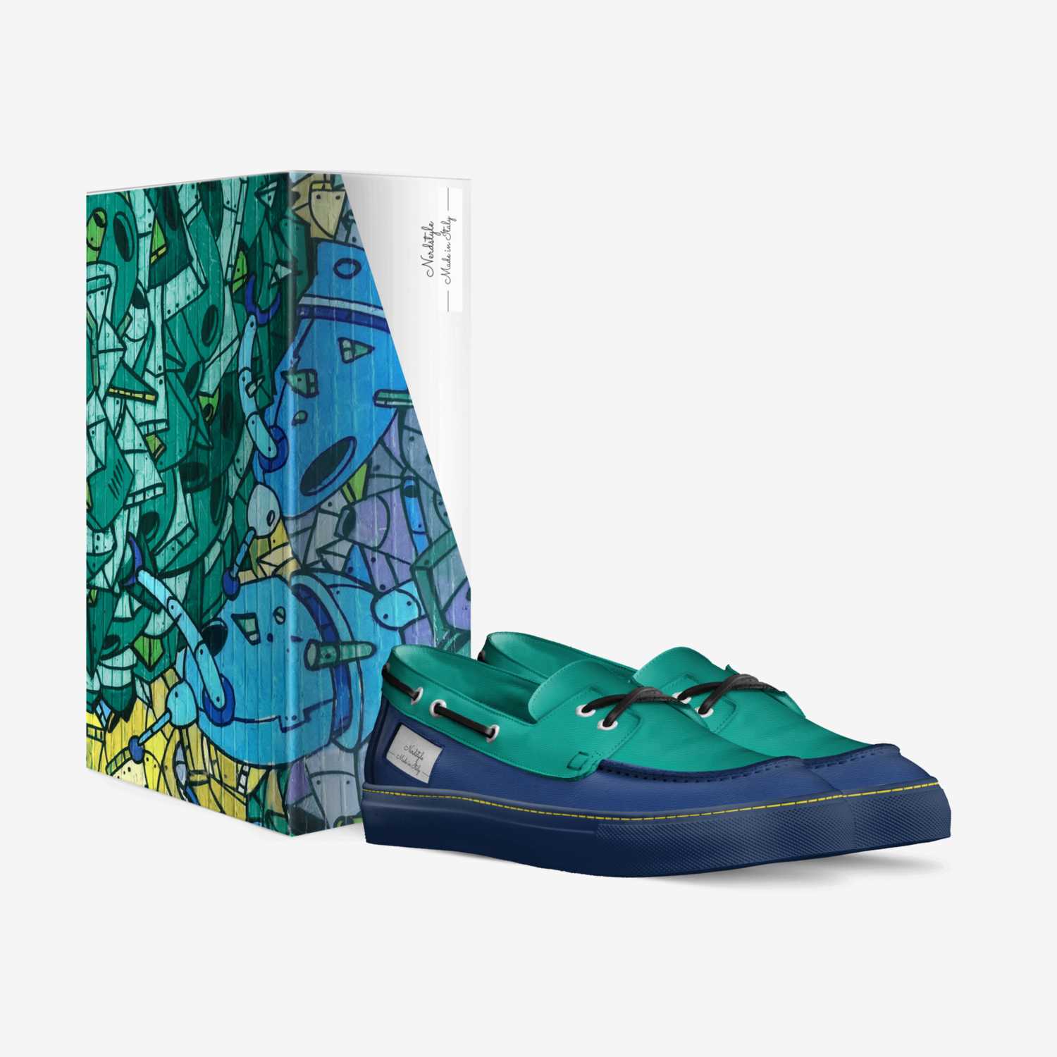 Nerdstyle custom made in Italy shoes by Hannah Johnson | Box view